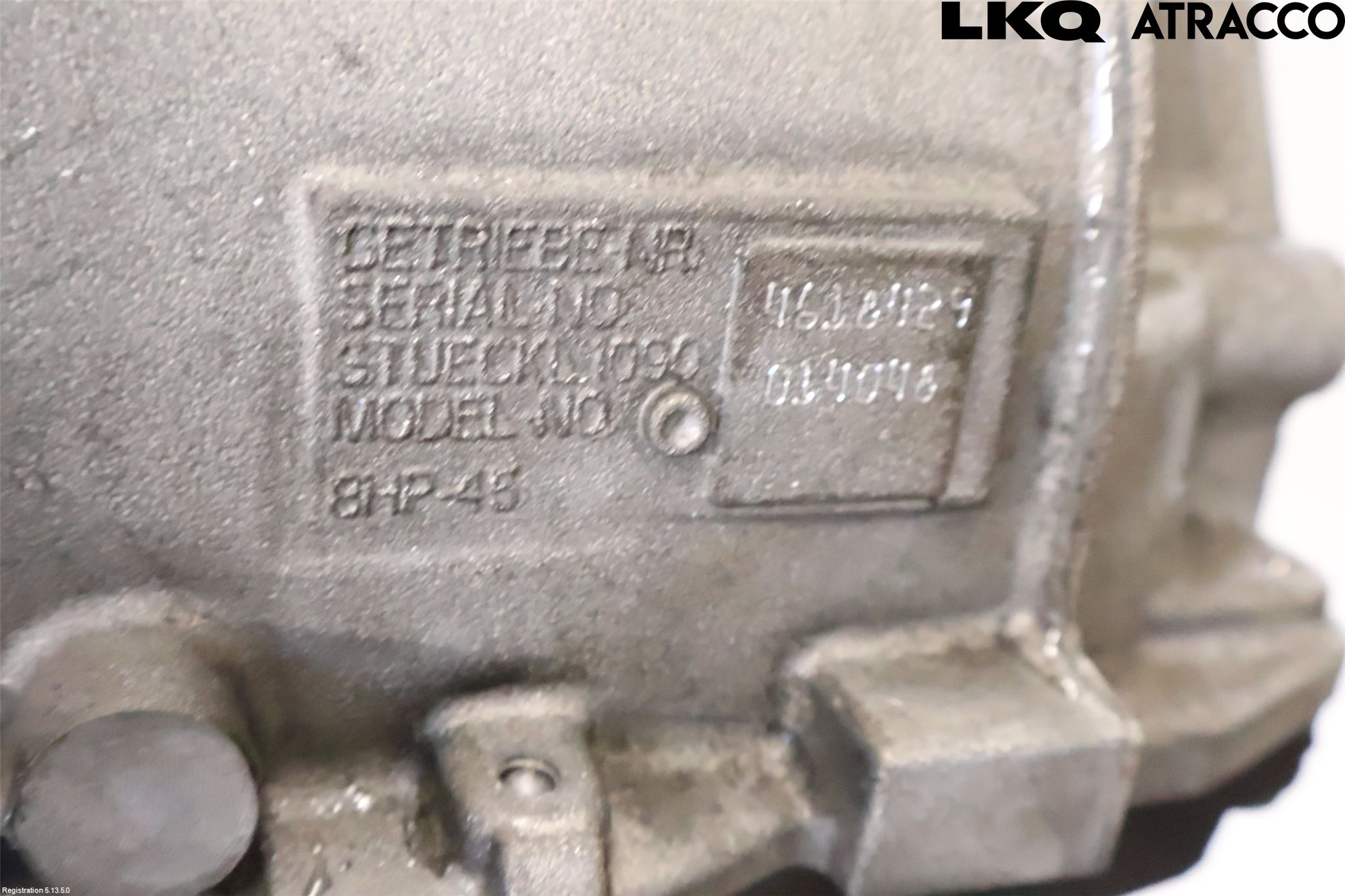 BMW 5 F10/F11/F18 09-17 Gearkasse Automat