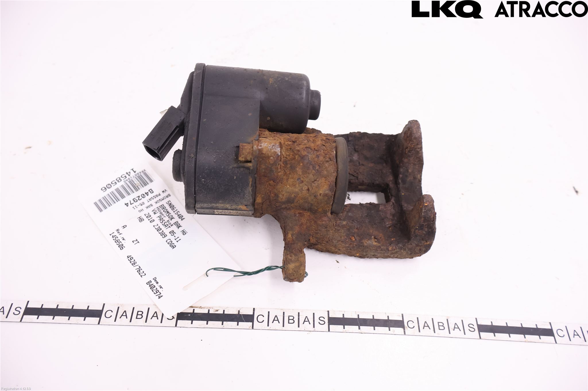 Volkswagen VW PASSAT 05-11 Bremsecaliper Bak Høyre