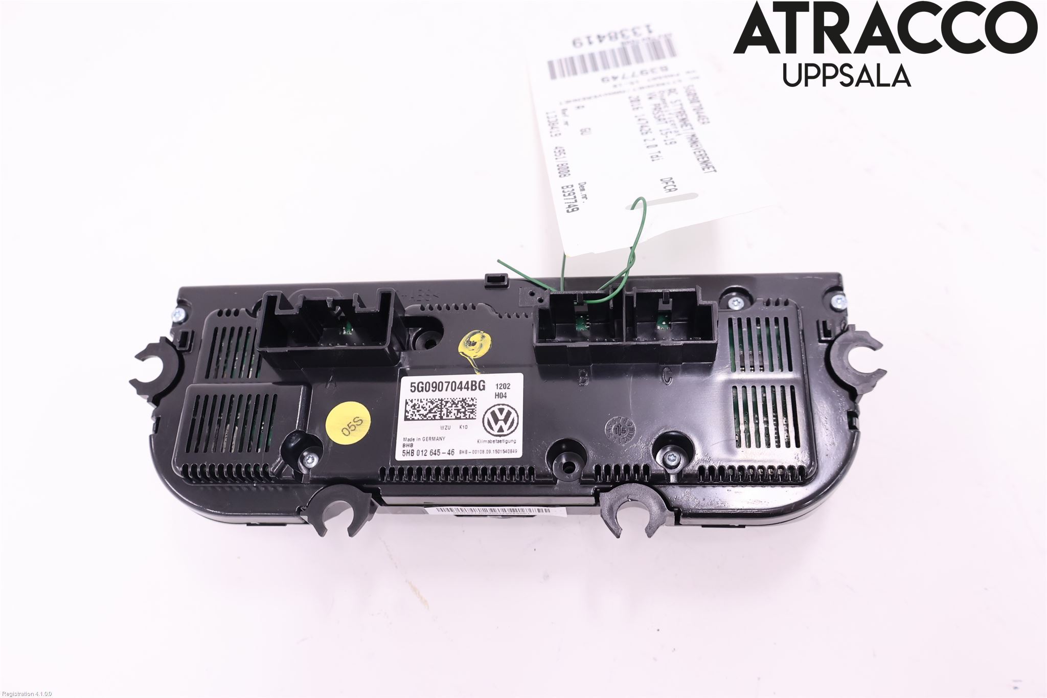 Volkswagen VW PASSAT 15-19 Varme Ac Betjening-Display
