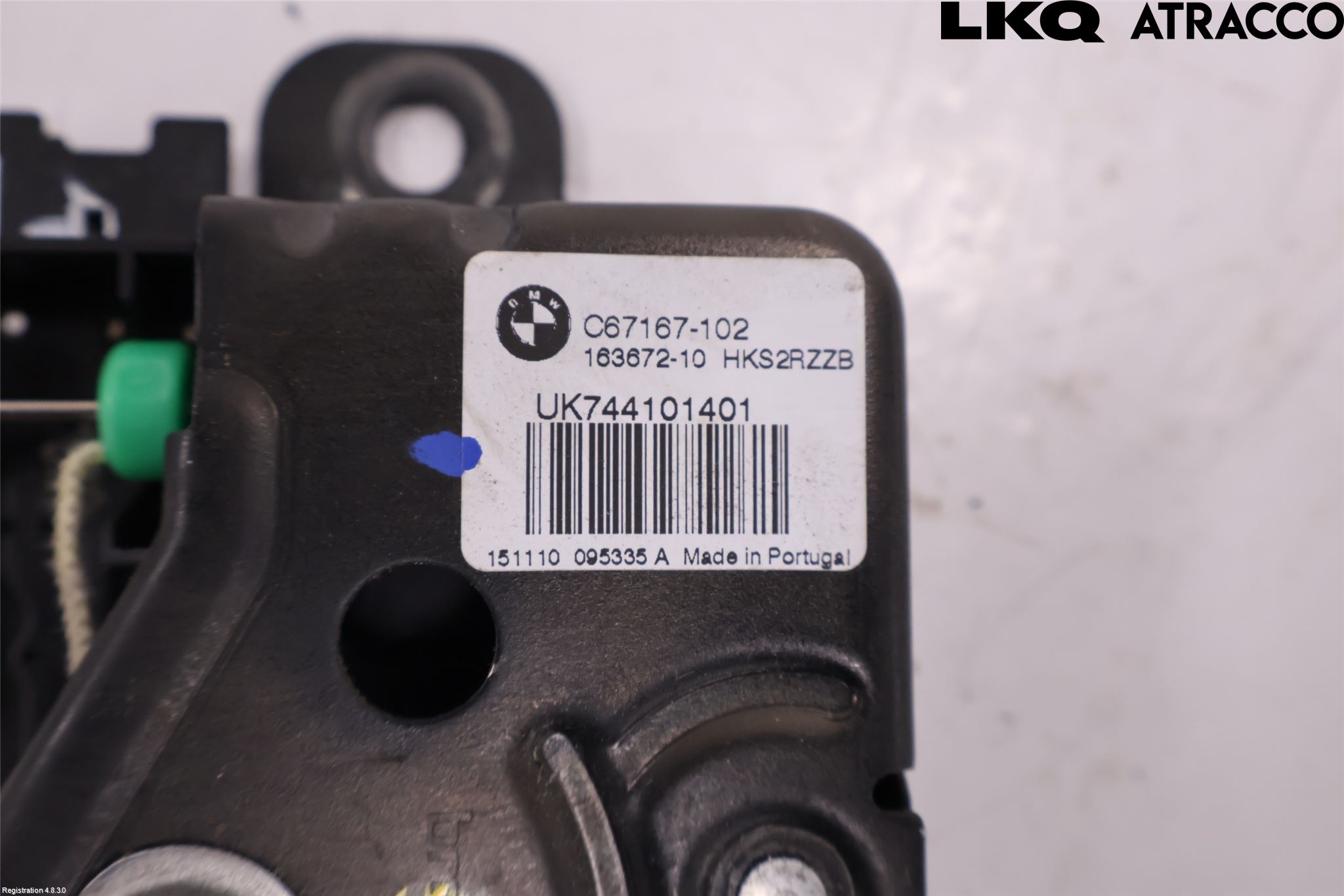 BMW 7 G11/G12 15-22 Bakluke-Lokk Låsekasse