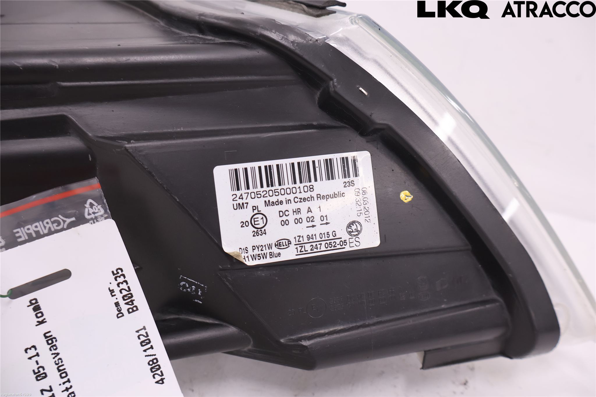 Skoda OCTAVIA (1Z) 05-13 Frontlykt Venstre