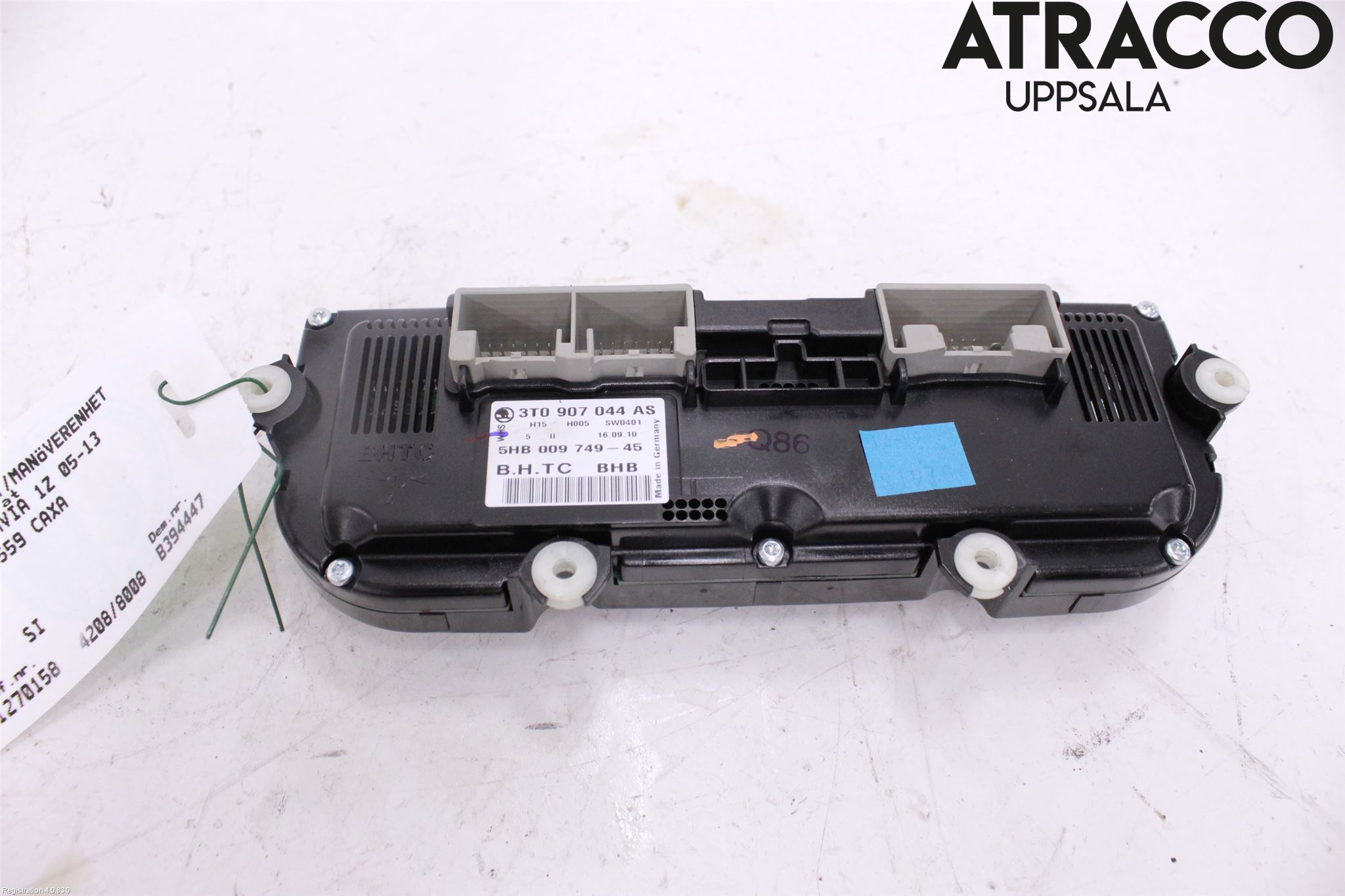 Skoda OCTAVIA (1Z) 05-13 Varme Ac Betjening-Display