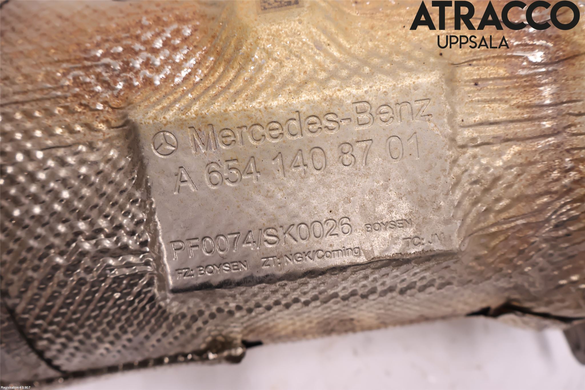Mercedes-Benz MB GLB-KLASS (X247) 19- Eksos Partikketfilter