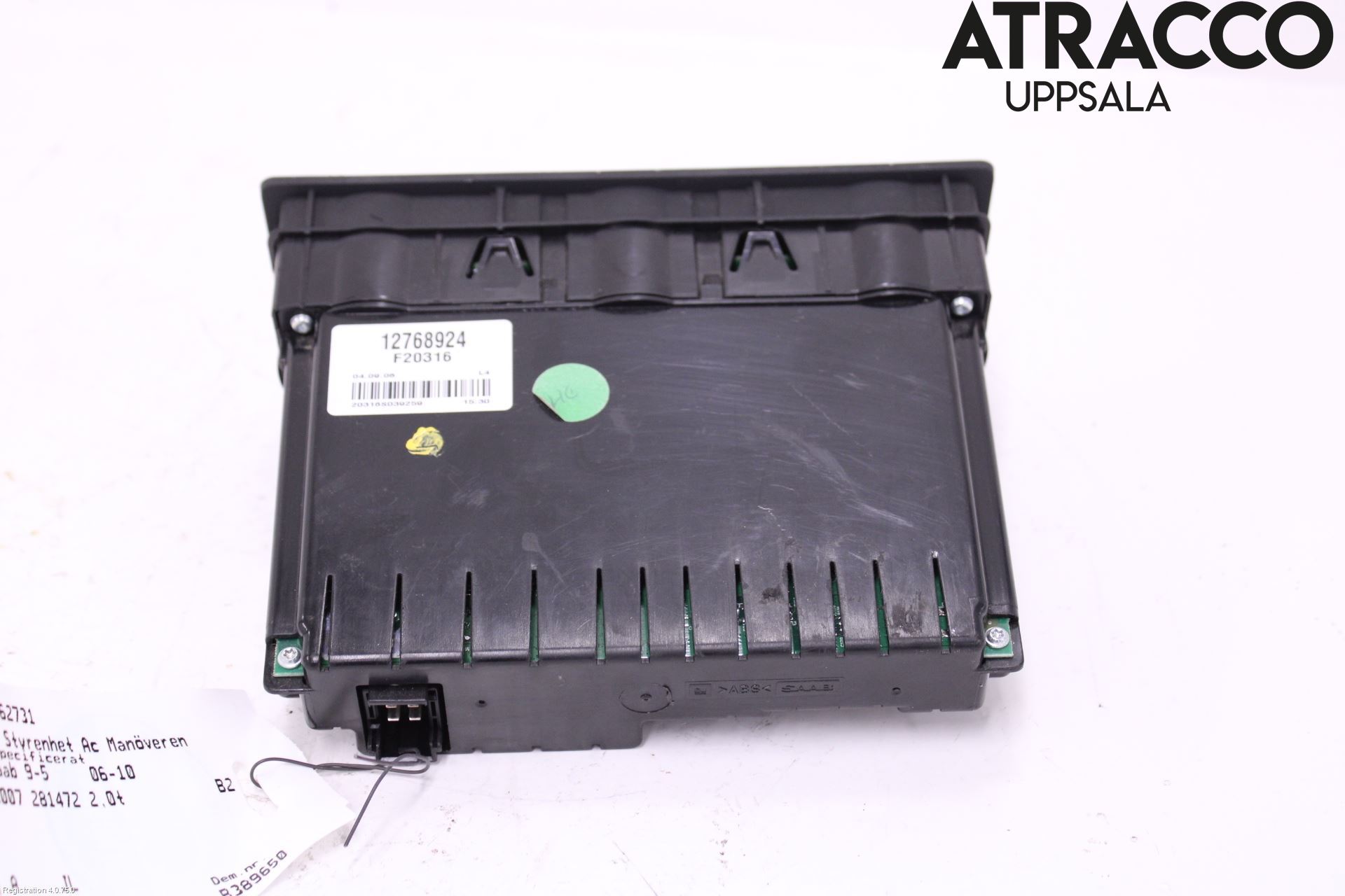 Saab 9-5     06-10 Varme Ac Betjening-Display
