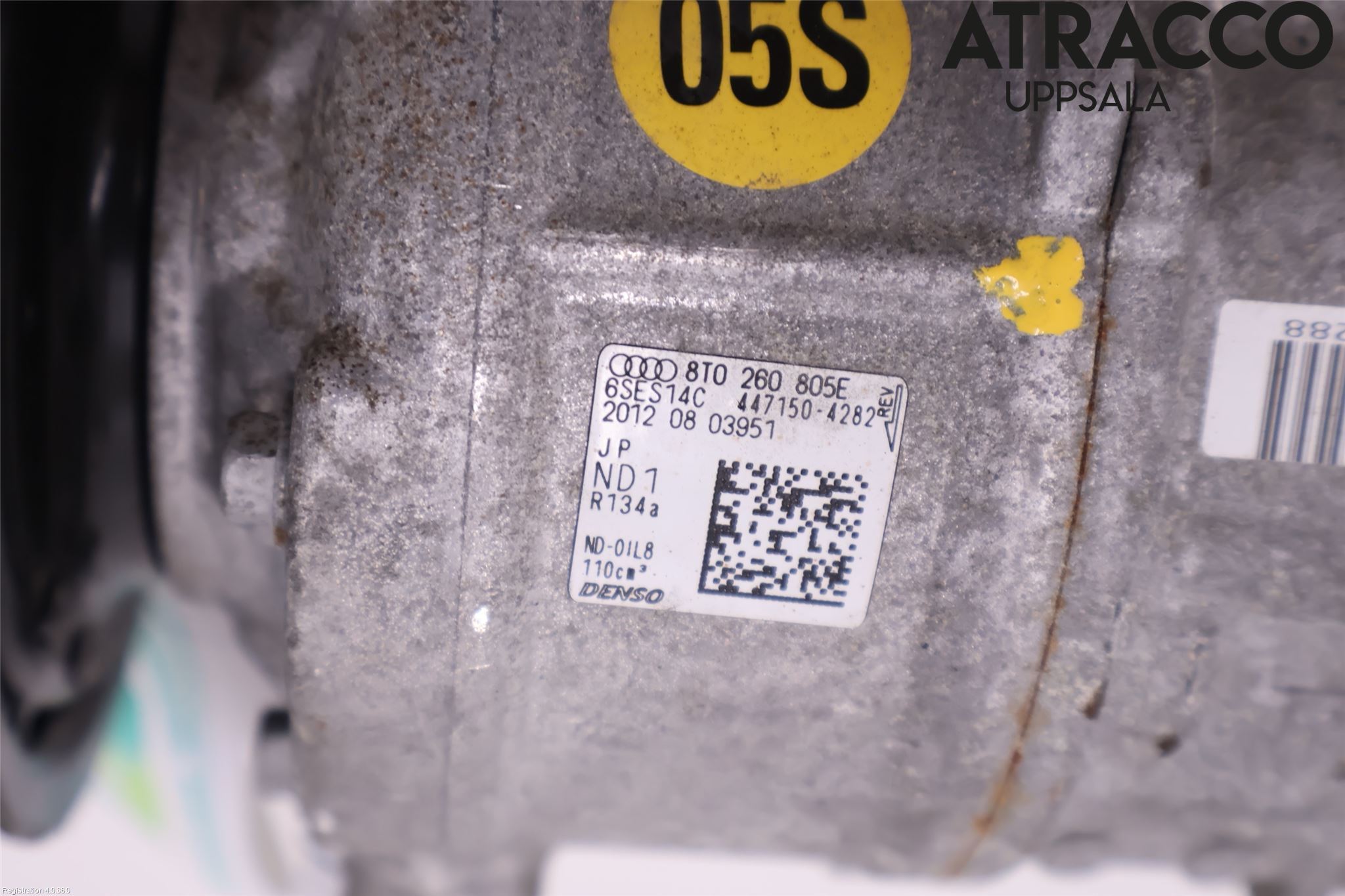 Audi A4 12-15 Varme Ac Kompressor