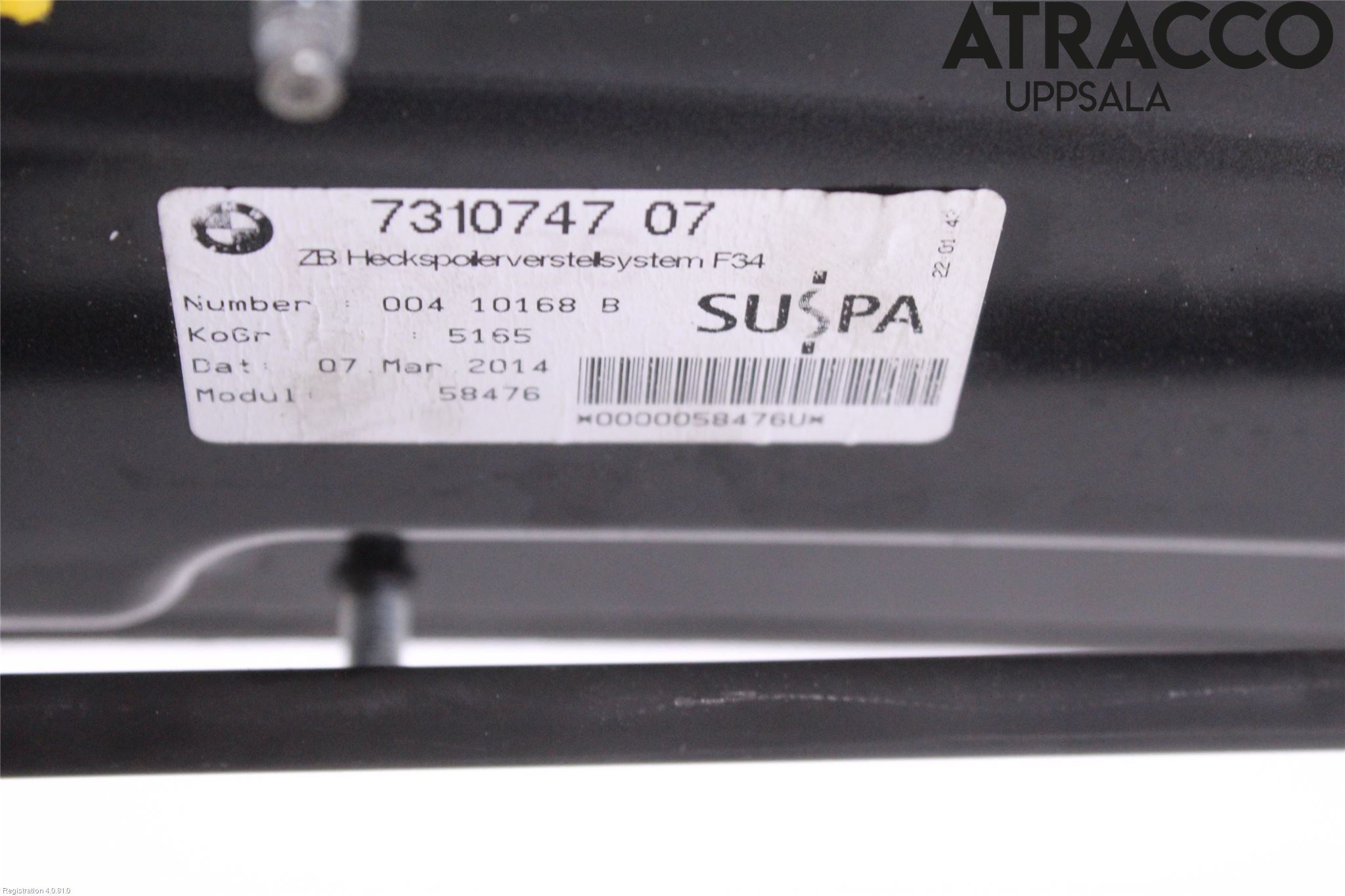 BMW 3 GT F34 13-19 Spoiler Bakluke