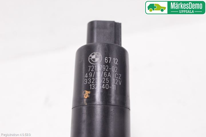 BMW 5 F10/F11/F18 09-17 Spylerpumpe Høytrykk