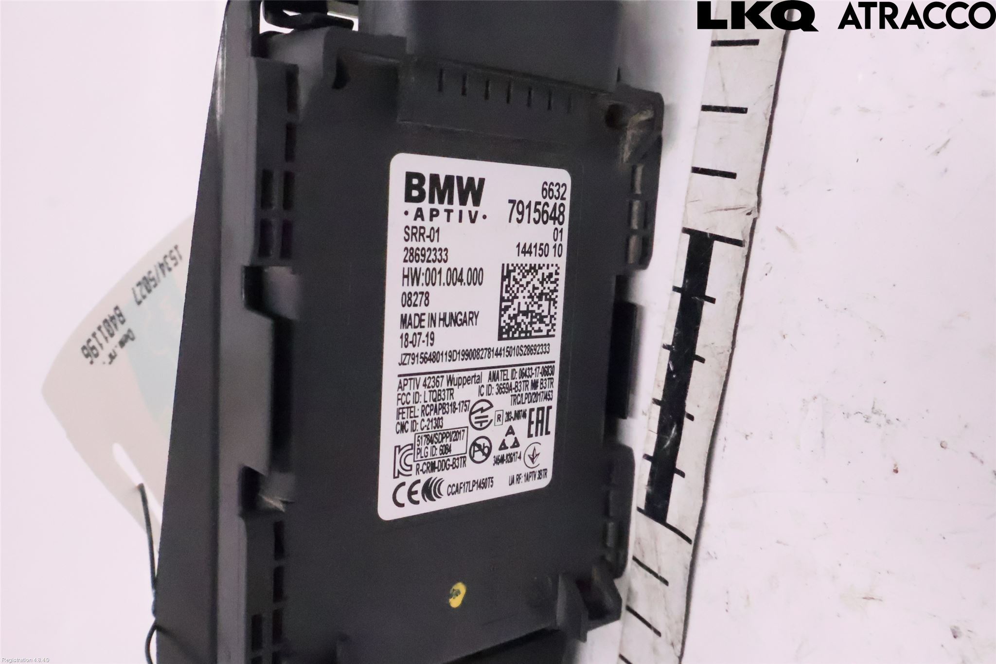 BMW X5 G05 18- Sensor Kollisjonsbeskyttelse
