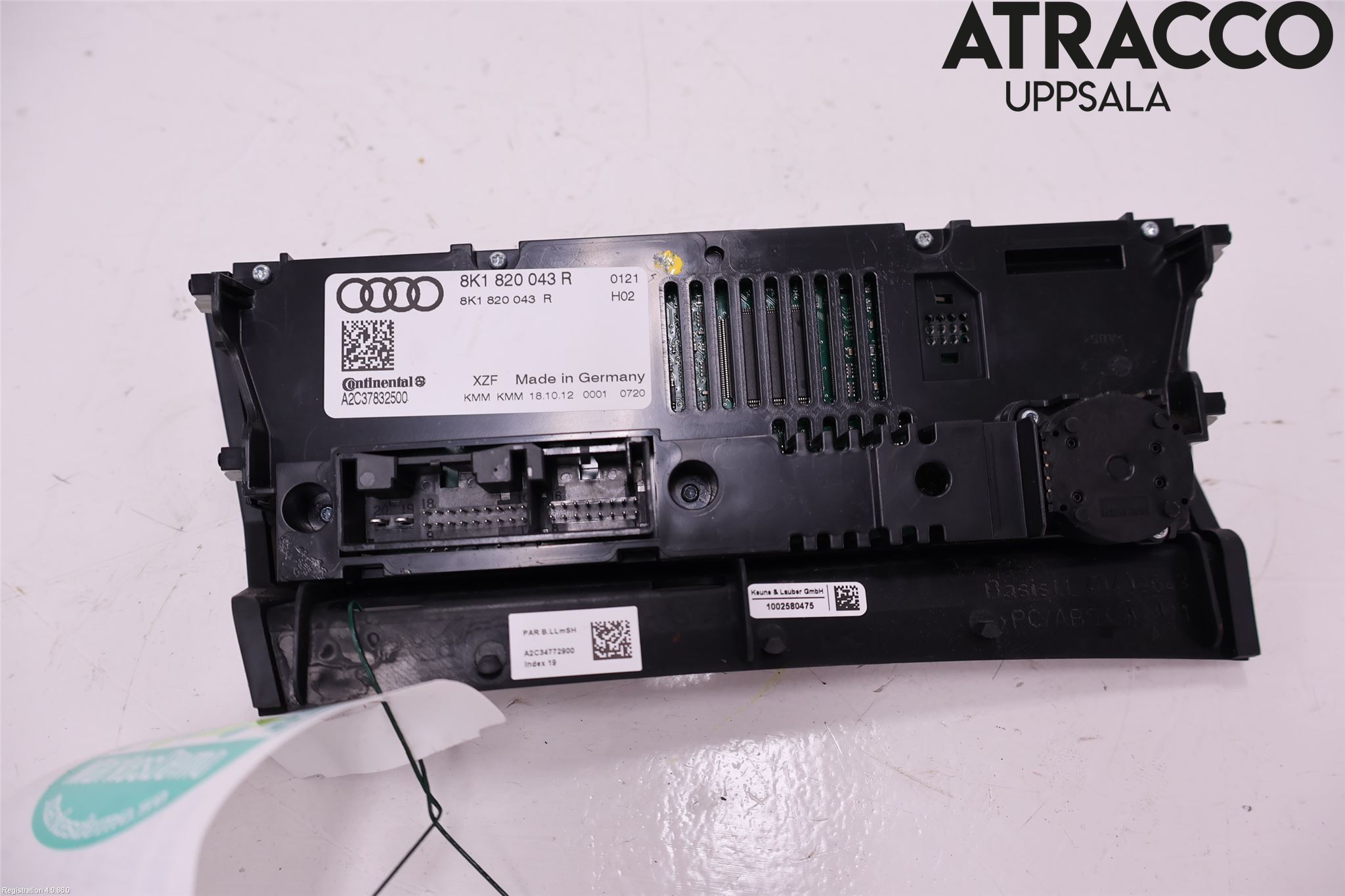 Audi A4 12-15 Varme Ac Betjening-Display