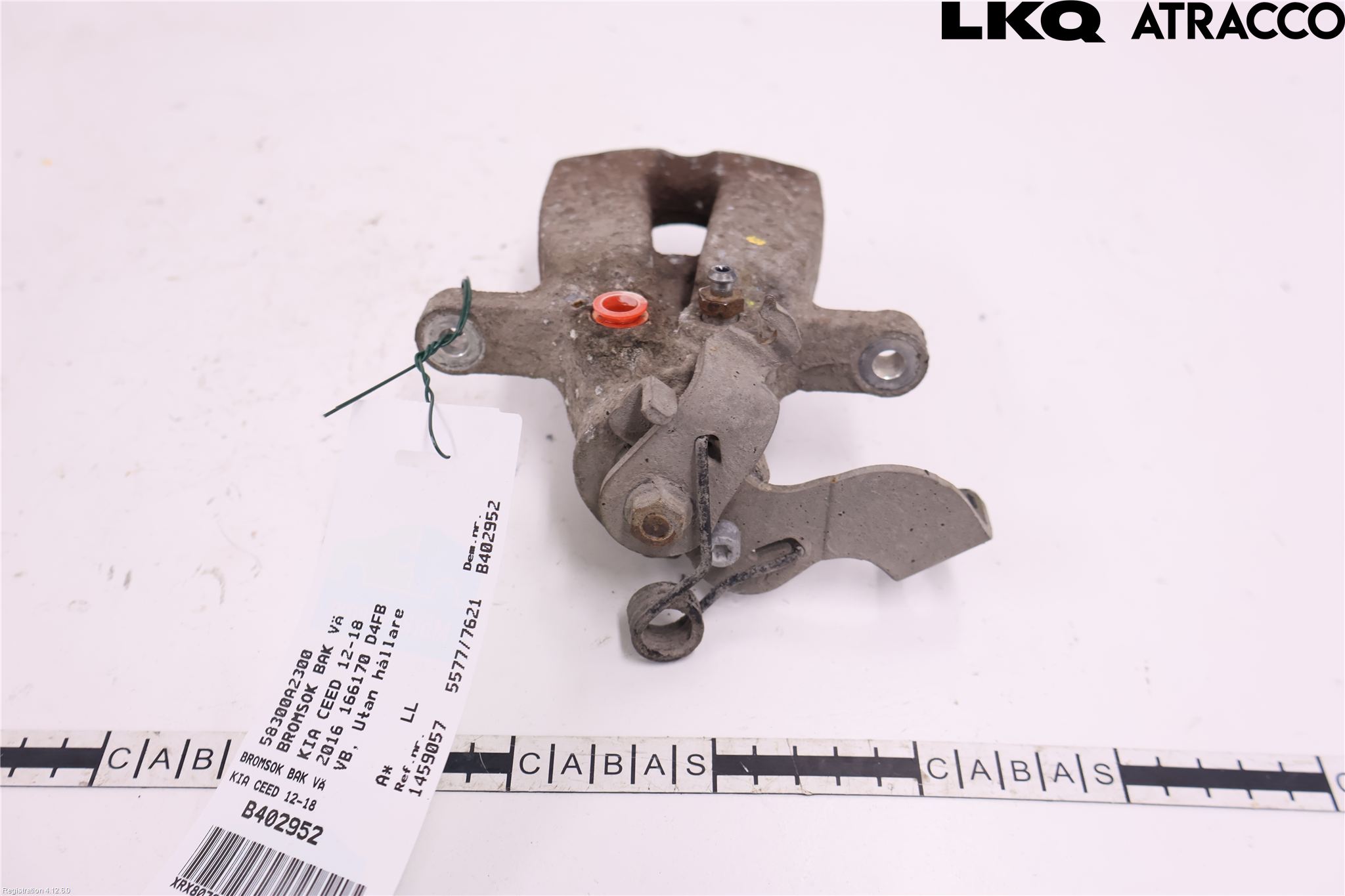 Kia CEED 12-18 Bremsecaliper Bak Venstre