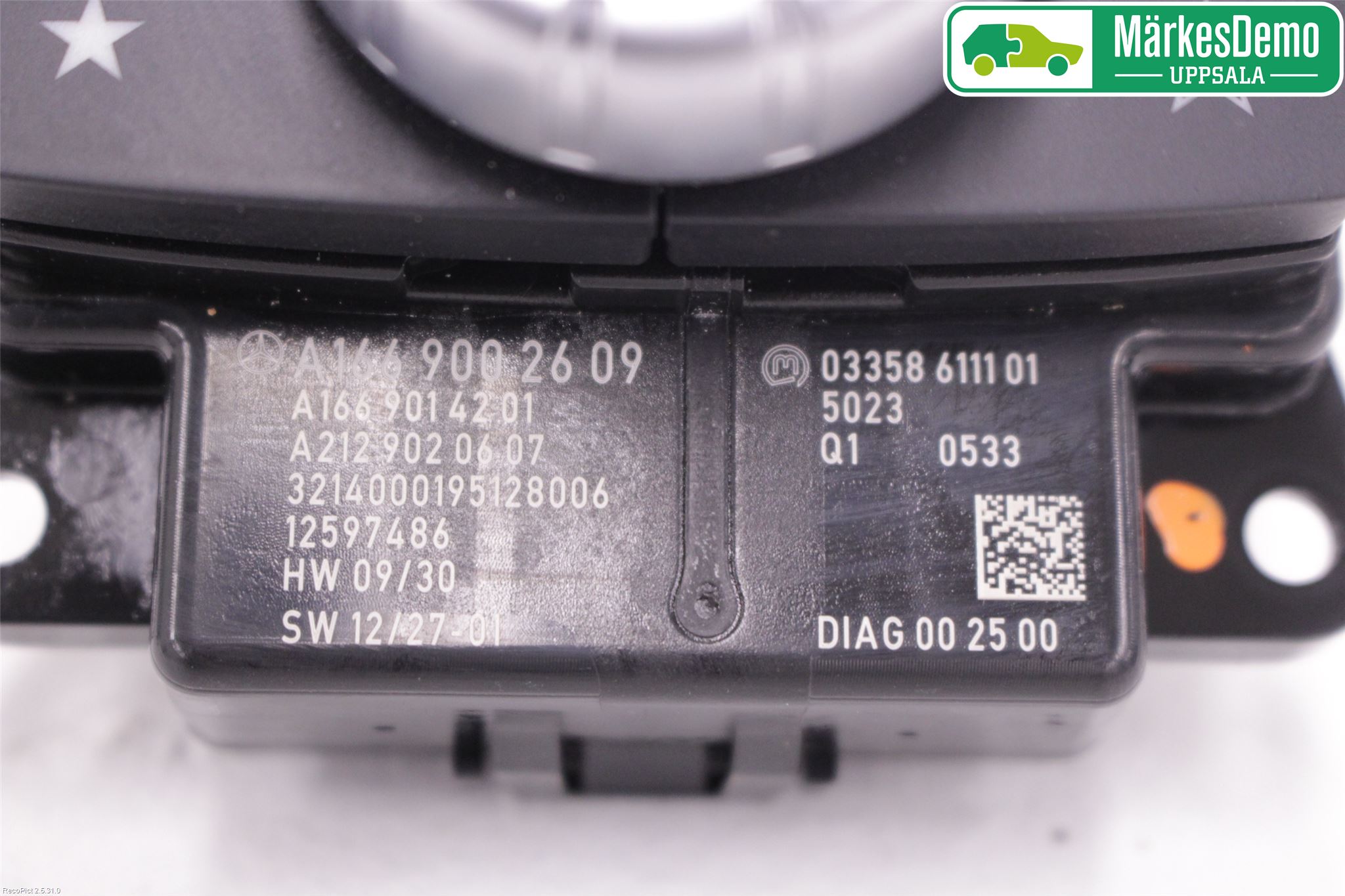 Mercedes-Benz MB ML/GLE-KLASS (W166) 12-18 Bryter Multifunksjon