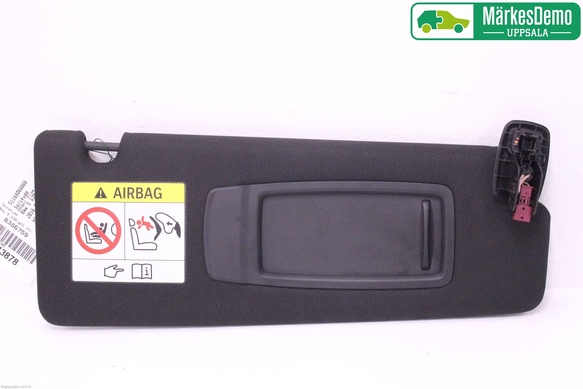 BMW 5 G30/G31/F90 17-23 Innr Solskjerm