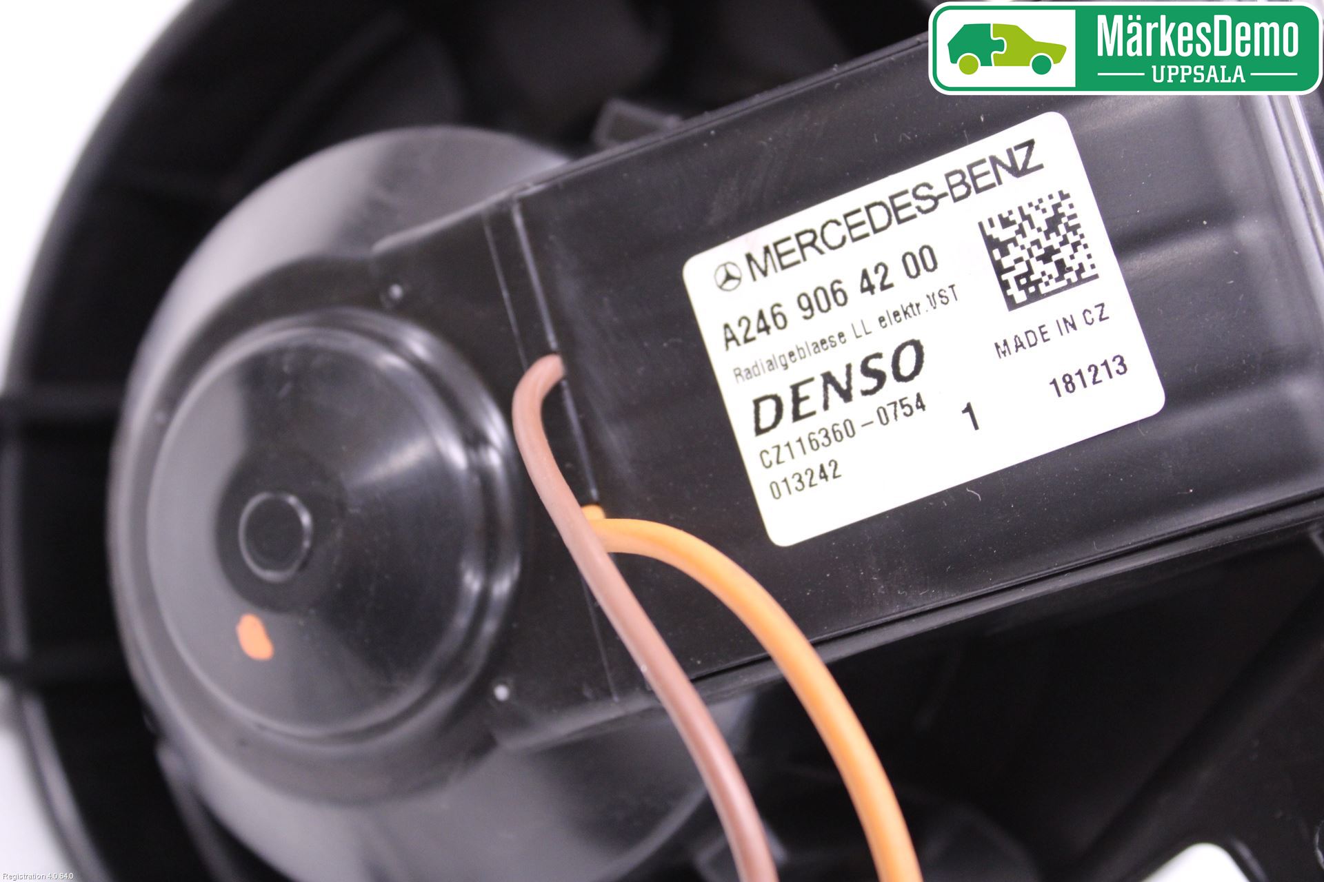 Mercedes-Benz MB CLA-KLASS (C117/X117) 13-19 Varmeapparat Viftemotor