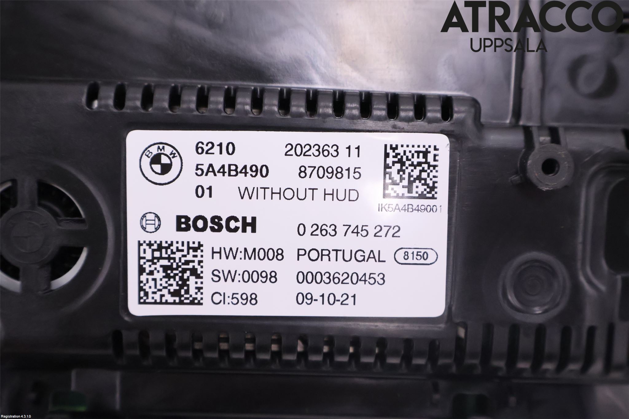 BMW X3 G01 18- Instr Kombinert