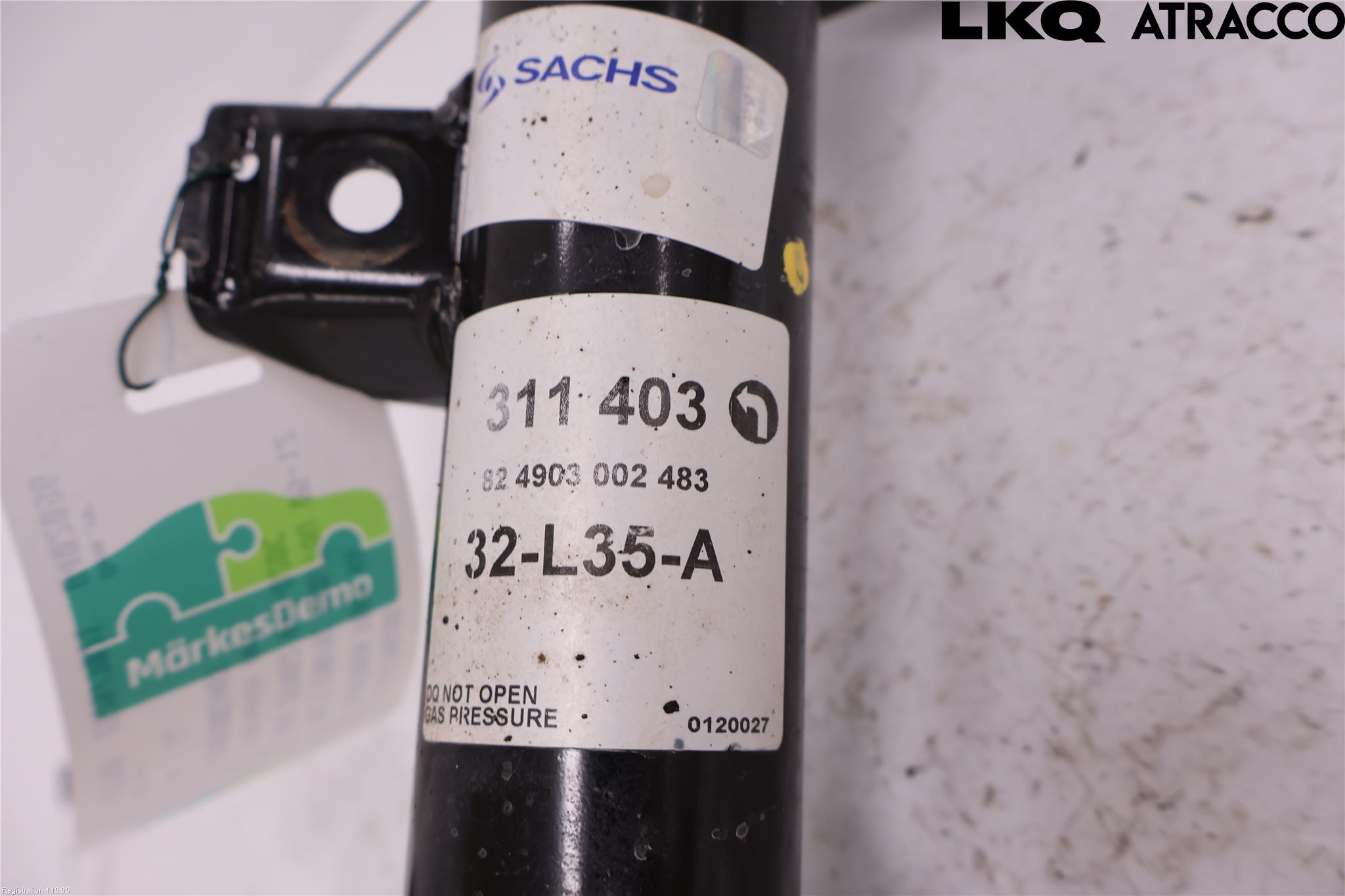 BMW 3 E90/91 SED/TOU 05-12 Fjærbein Foran Venstre