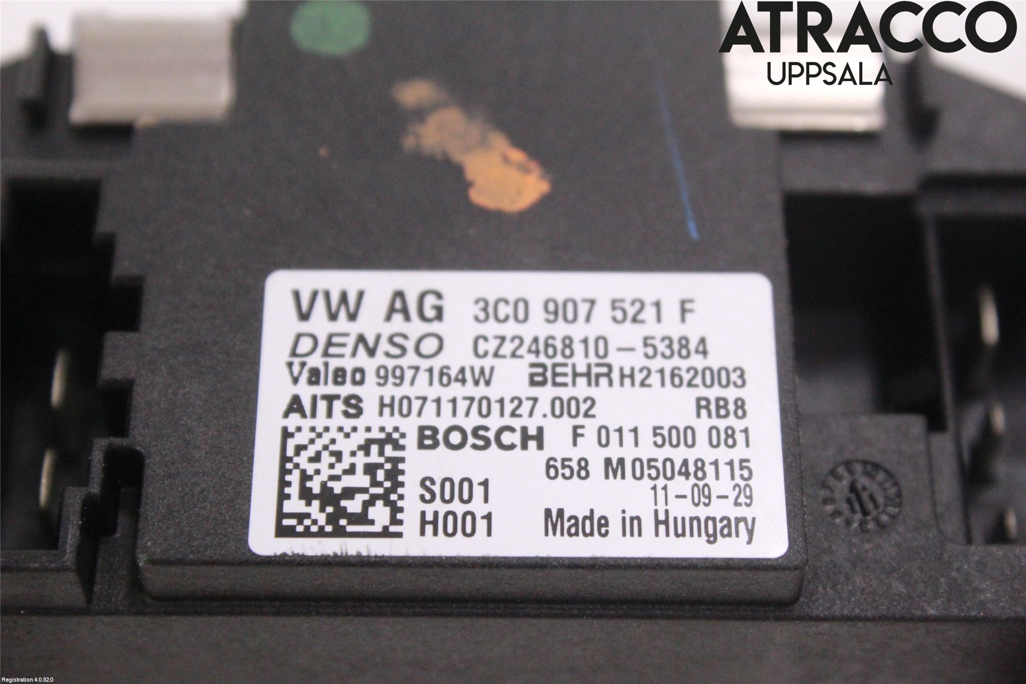 Volkswagen VW PASSAT 11-14 Varmeapparat Viftemotstand