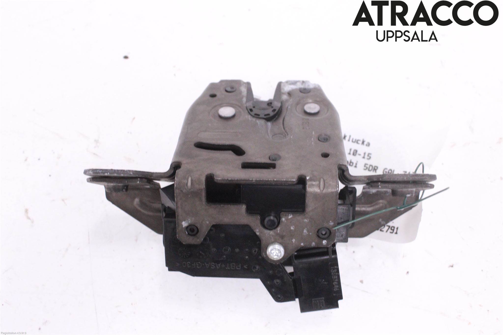 Opel ASTRA J 10-15 Bakluke-Lokk Låsekasse