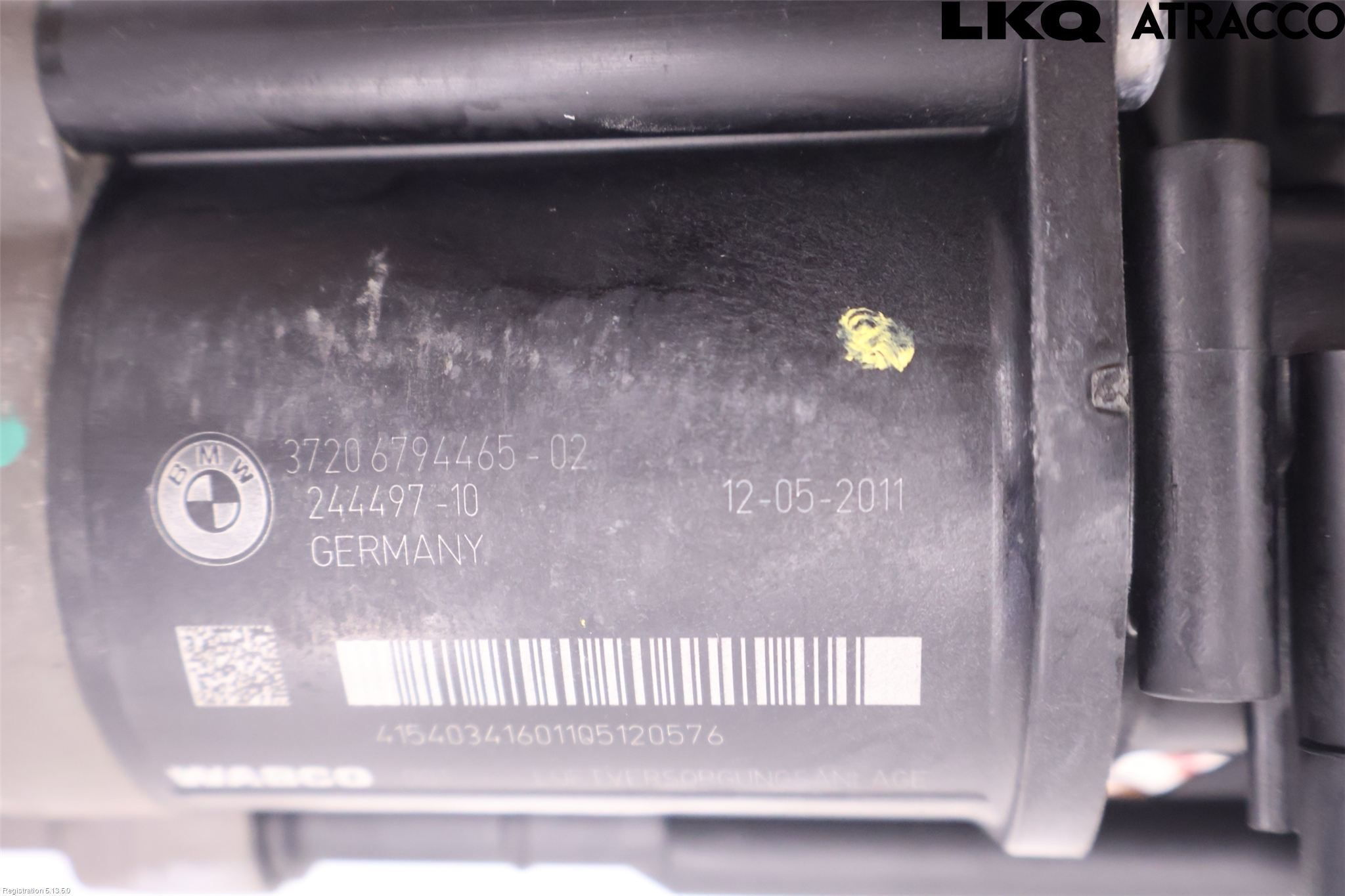 BMW 5 F10/F11/F18 09-17 Fjæring Kompressor Støtd-Fjæri