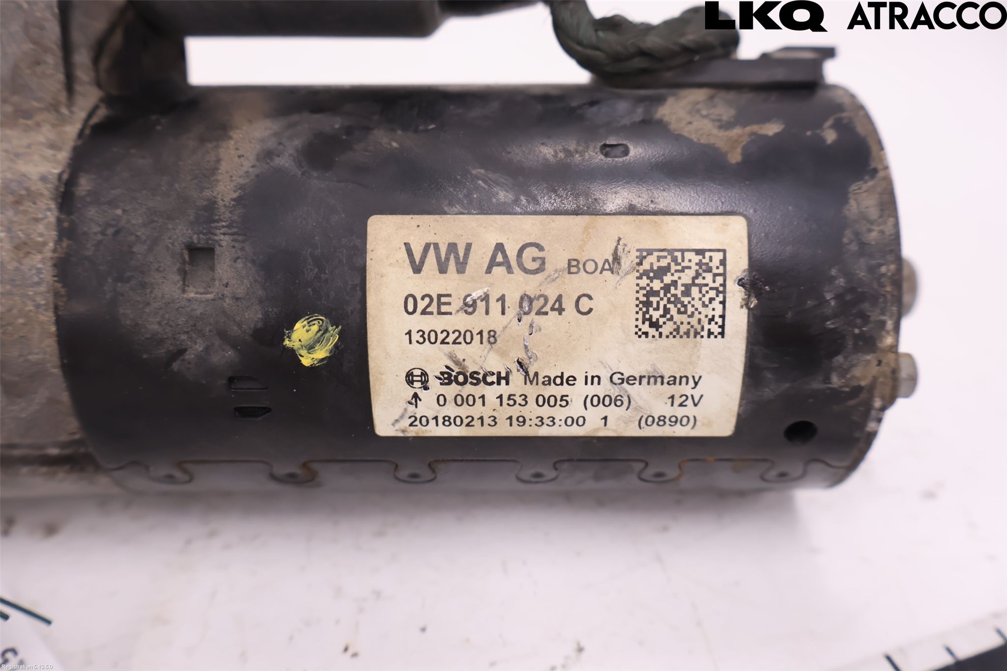 Volkswagen VW CADDY 16-20 Startmotor Diesel