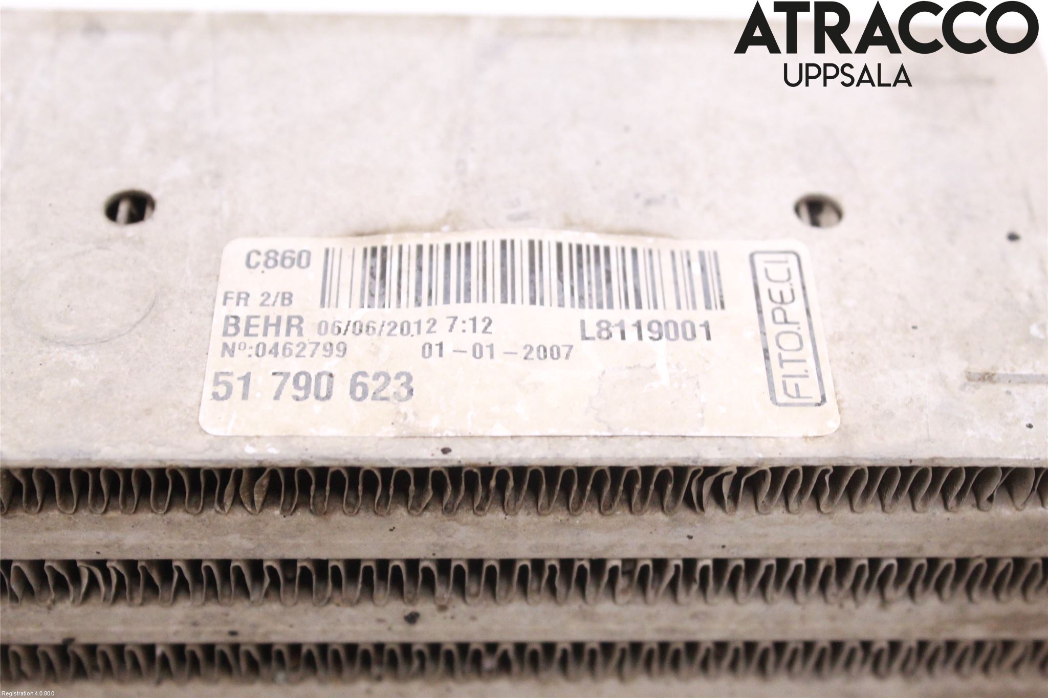 Fiat FIORINO Intercooler Radiator