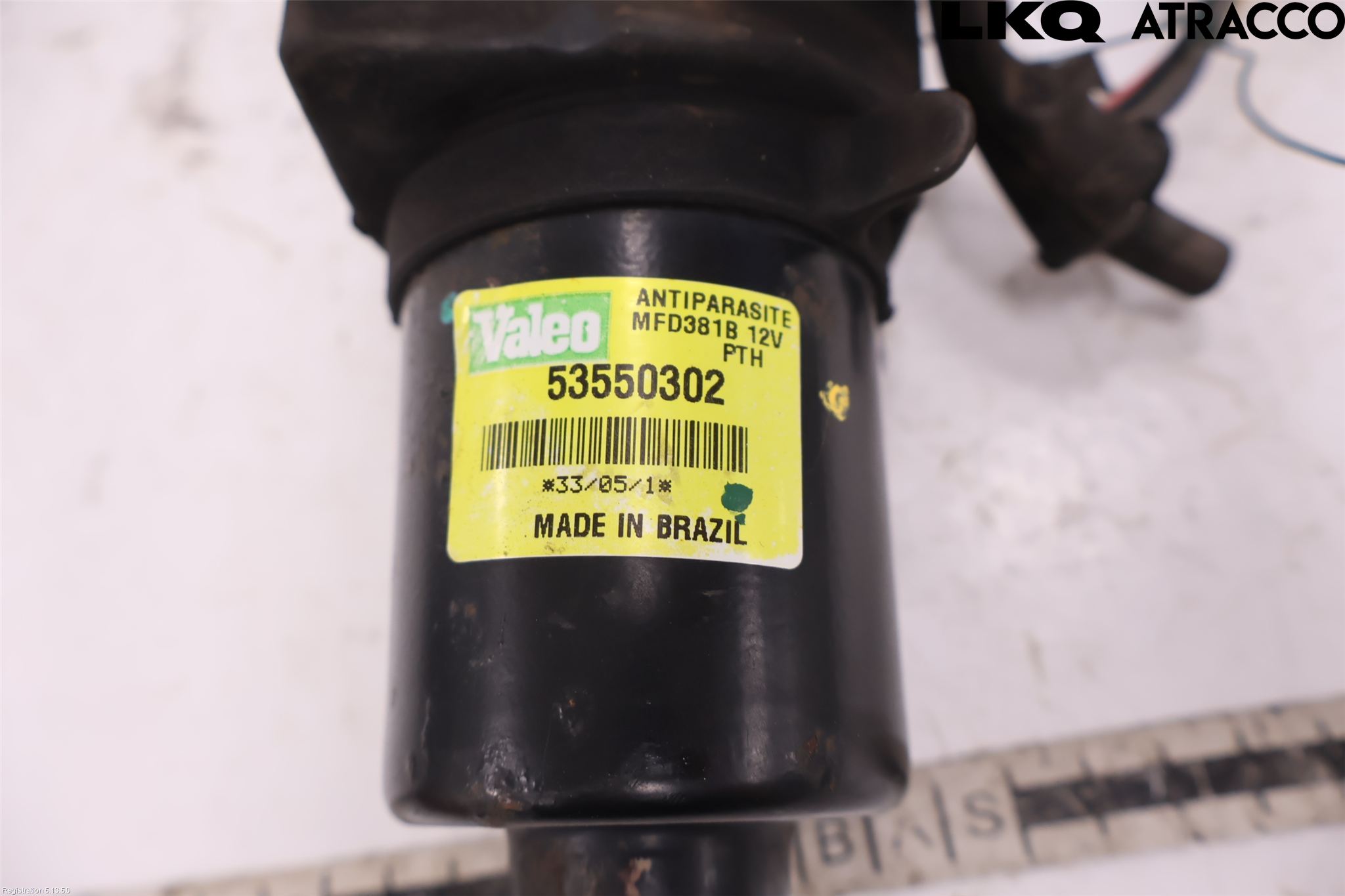 Saab 9-5 -05 Viskermotor Frontrute
