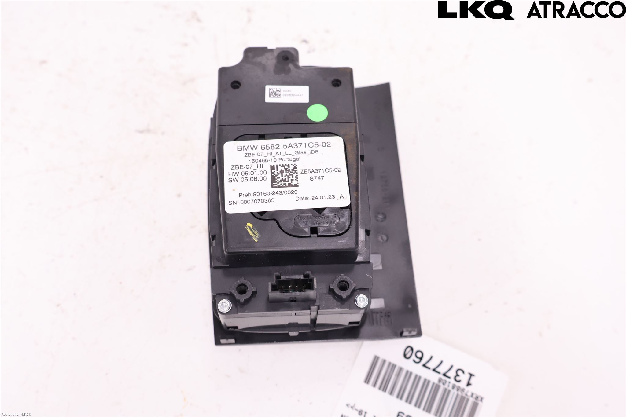 BMW 3 G20/G21/G80/G81 19- Bryter Multifunksjon