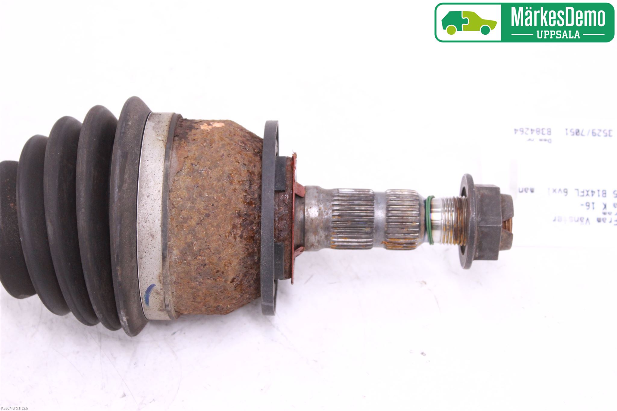 Opel ASTRA K 16-22 Drivaksel Foran Kompl Venstre