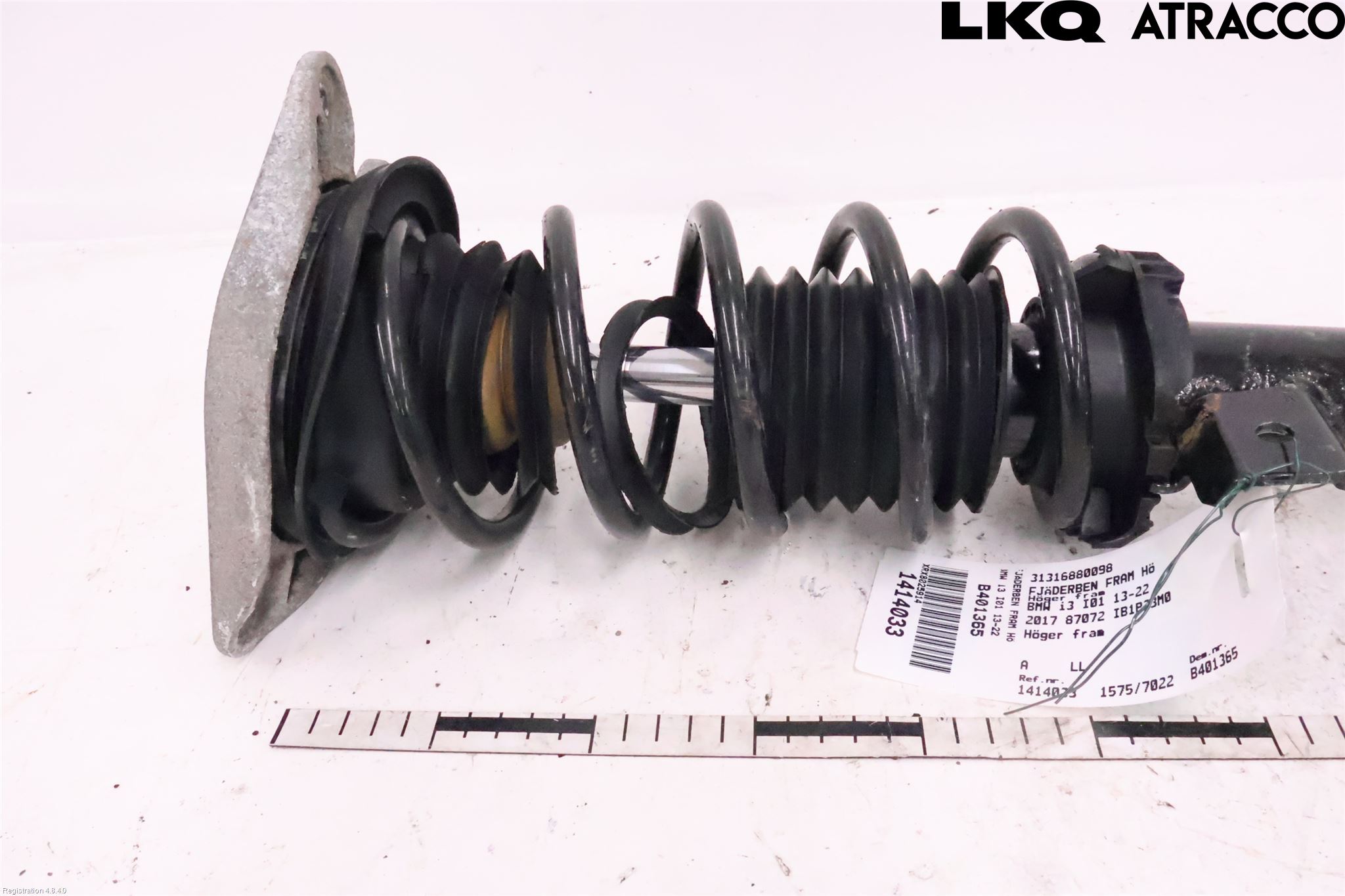 BMW i3 I01 13-22 Fjærbein Foran Høyre