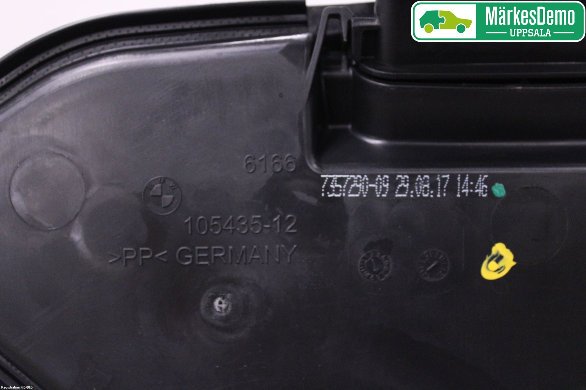 BMW 5 G30/G31/F90 17-23 Spylerbeholder Frontrute-Lykte