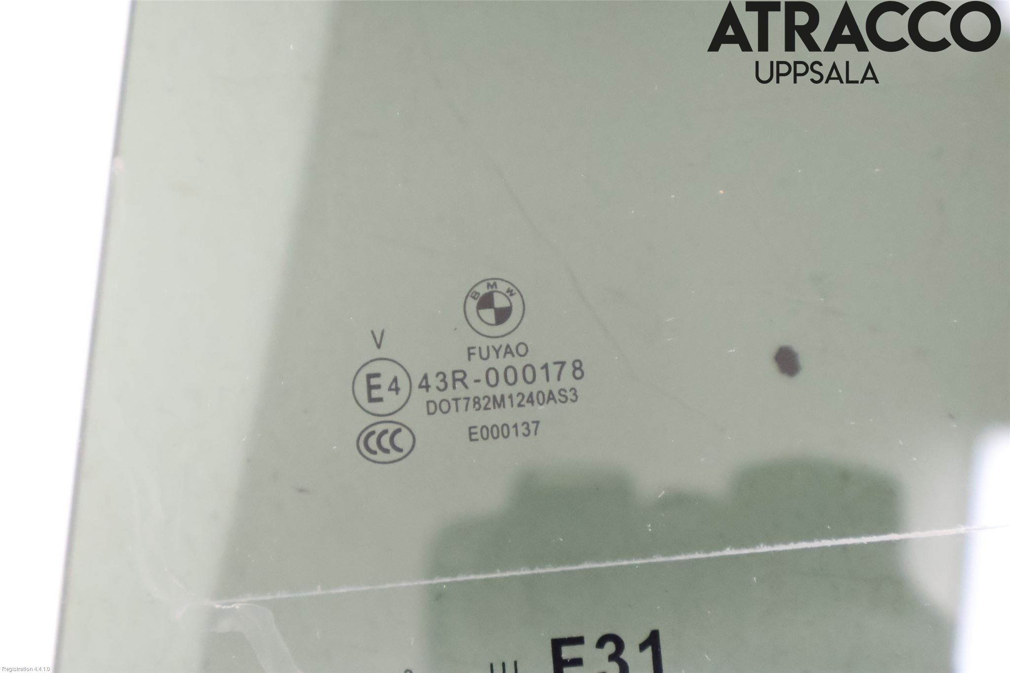 BMW 3 F30/F31/F80 12-19 Dørrute Bak Venstre 4Dørs
