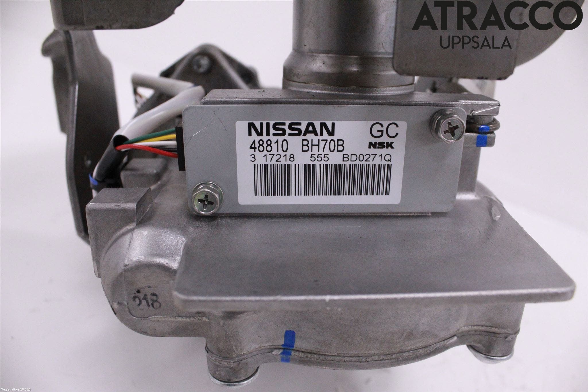 Nissan QASHQAI 14-17 Rattakselaggregat Innebygd Servo