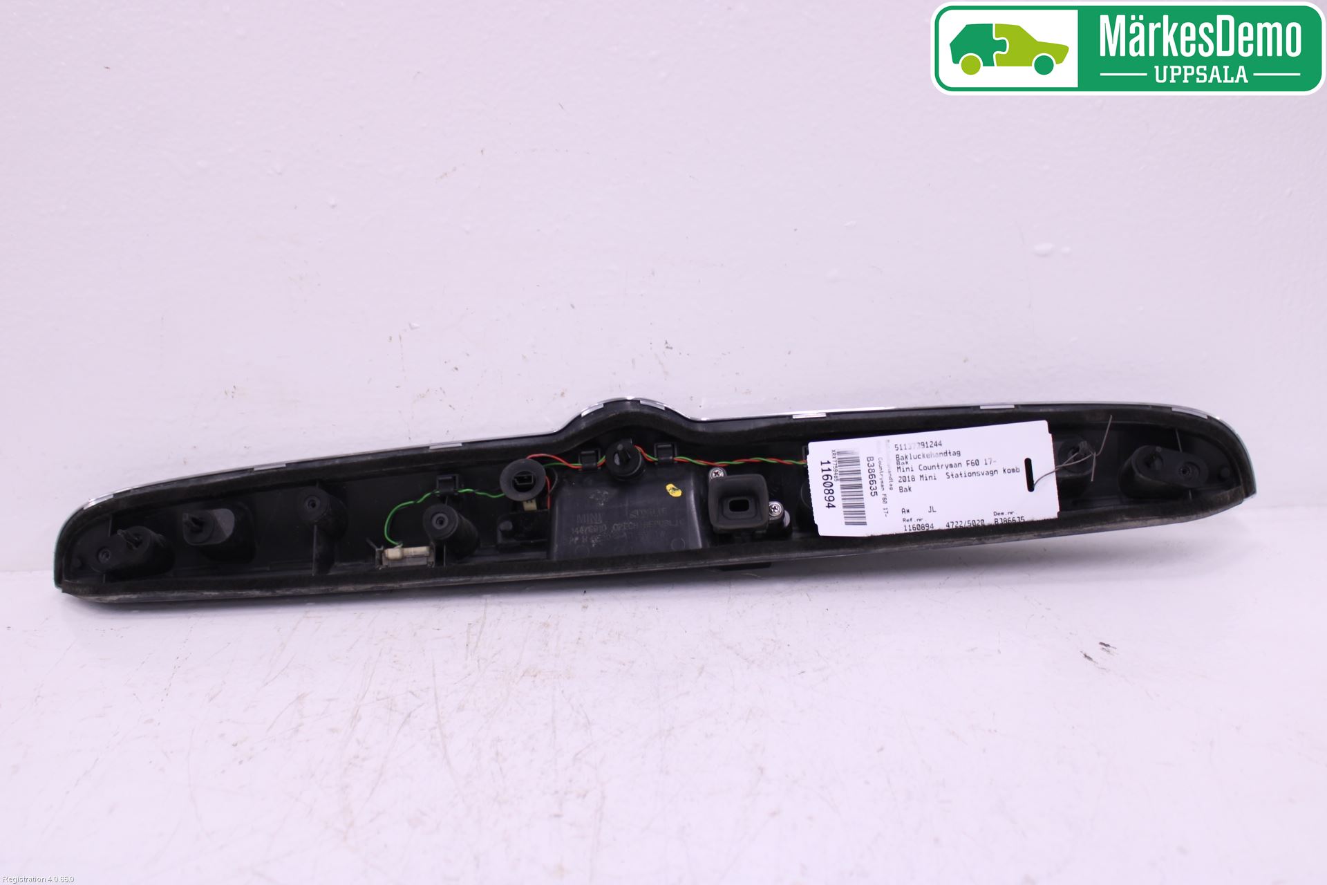 Mini COUNTRYMAN F60 17-23 Bakluke Handtak Ytre