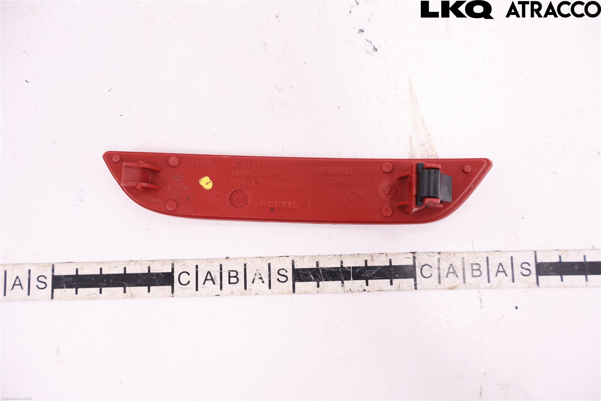 Renault CLIO IV 16-19 Refleks Bak