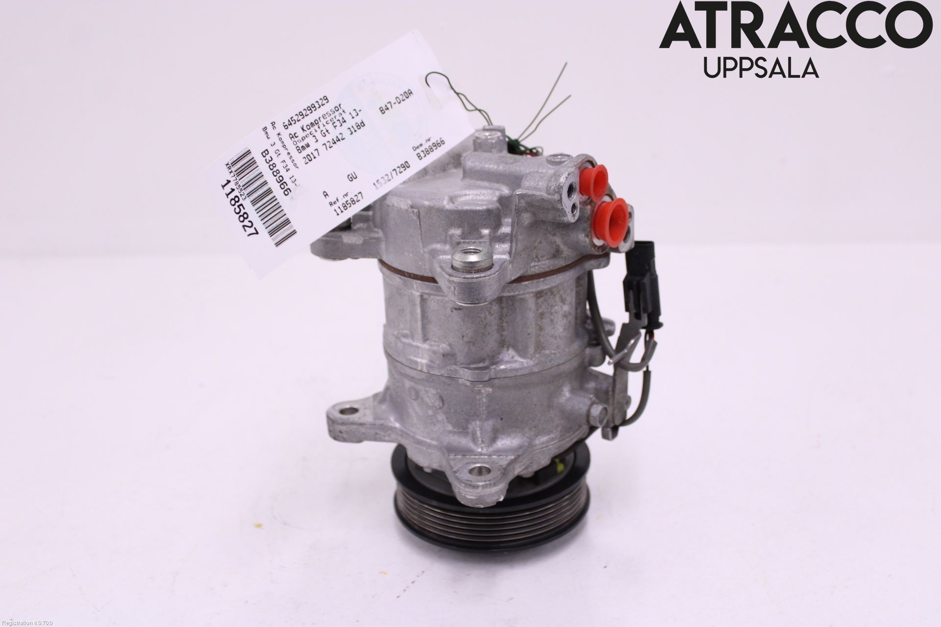 BMW 3 GT F34 13-19 Varme Ac Kompressor