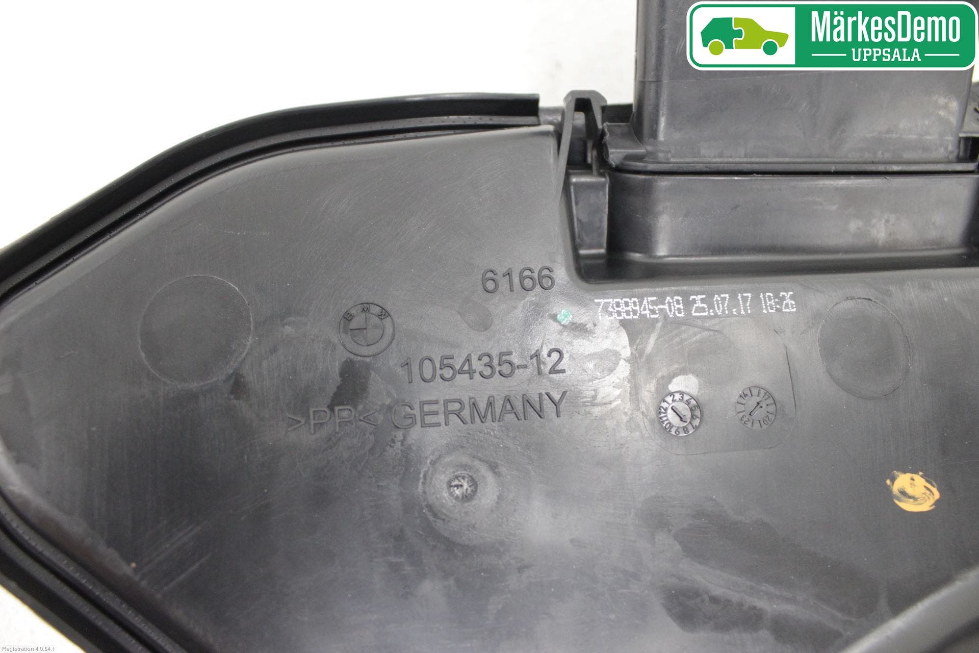 BMW 5 G30/G31/F90 17-23 Spylerbeholder Frontrute-Lykte