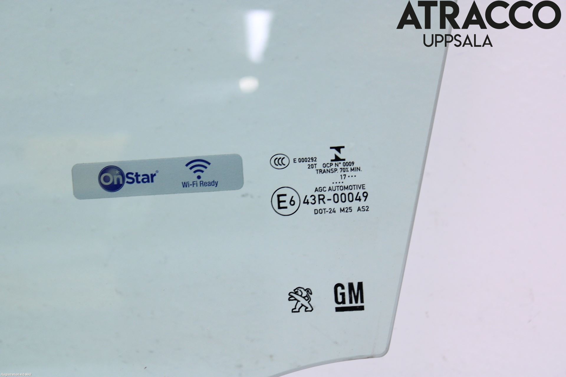 Opel GRANDLAND X 18- Dørrute Foran Venstre 4 Dørs