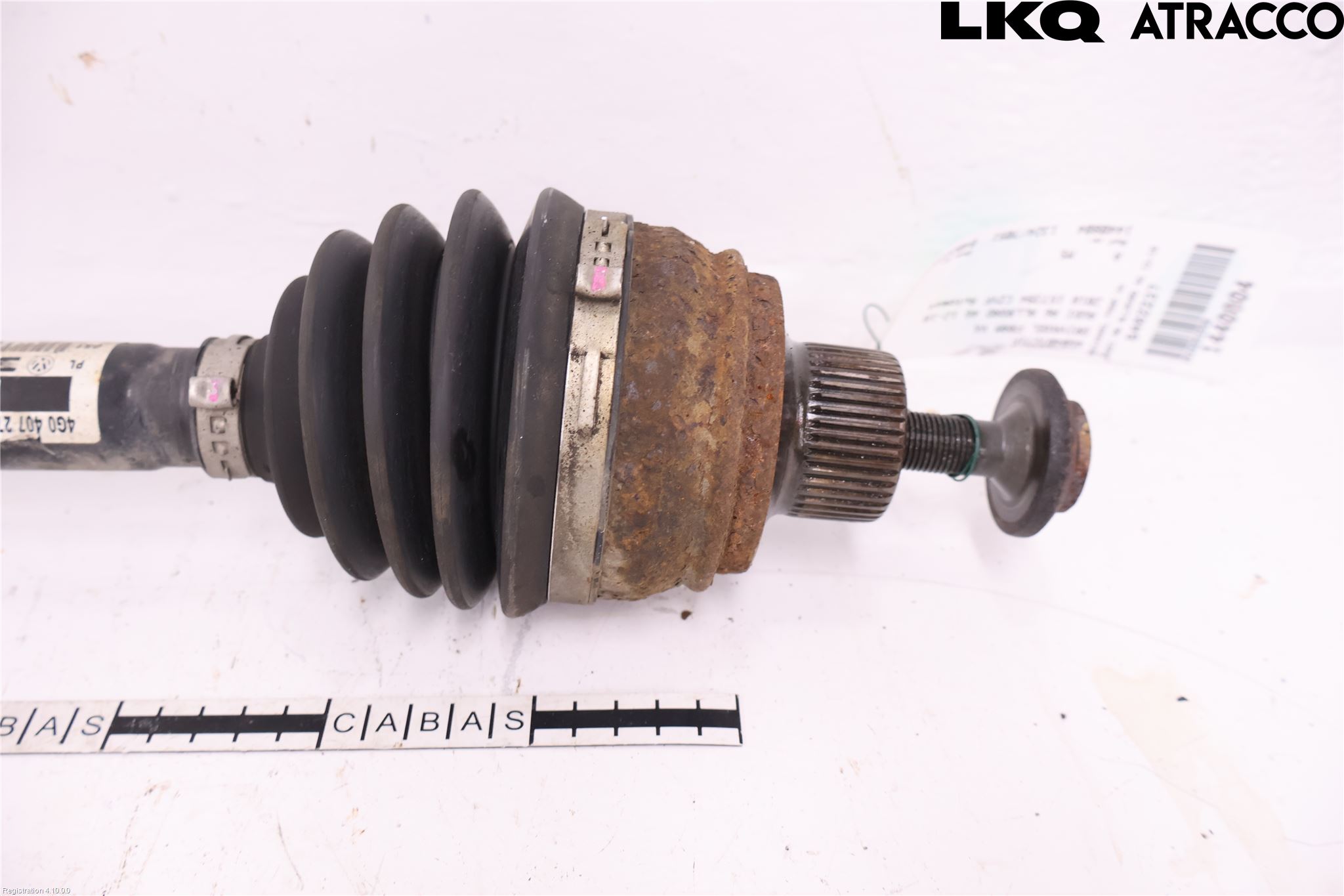 Audi A6 ALLROAD 12-18 Drivaksel Foran Kompl Venstre