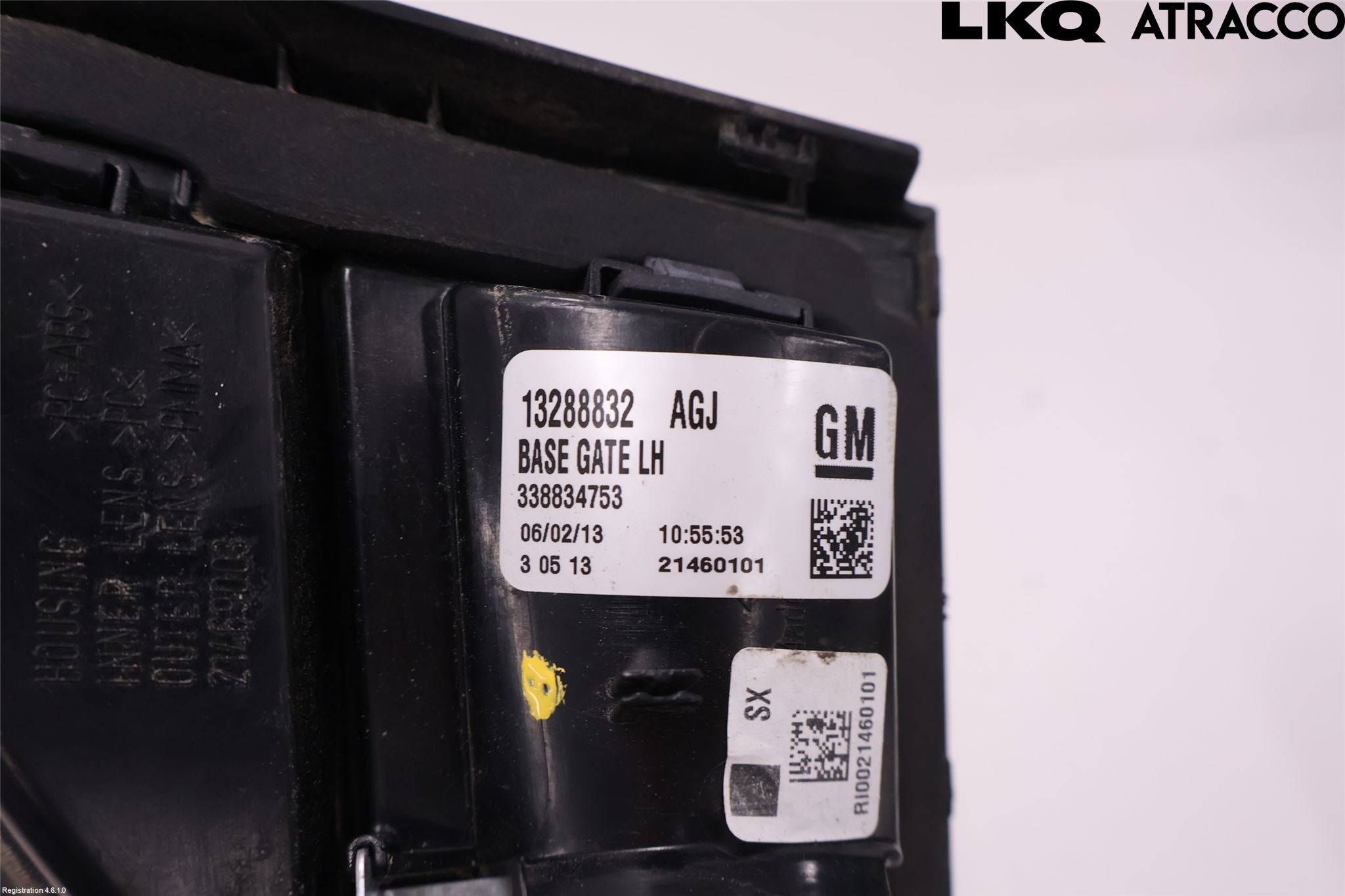 Opel ZAFIRA C 12-19 Baklykt Venstre  På Luke(Indre
