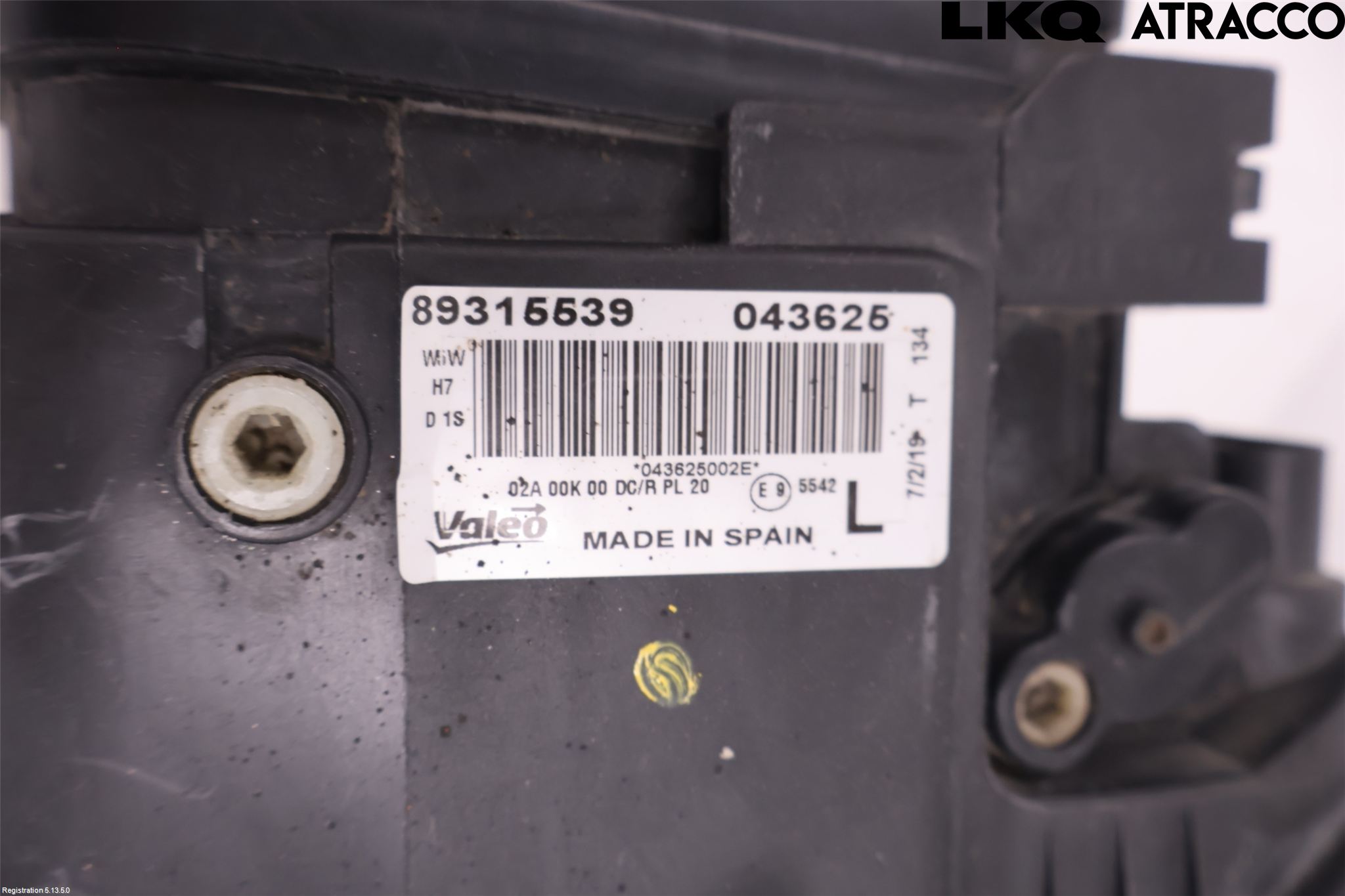 Volkswagen VW PASSAT 05-11 Frontlykt Venstre