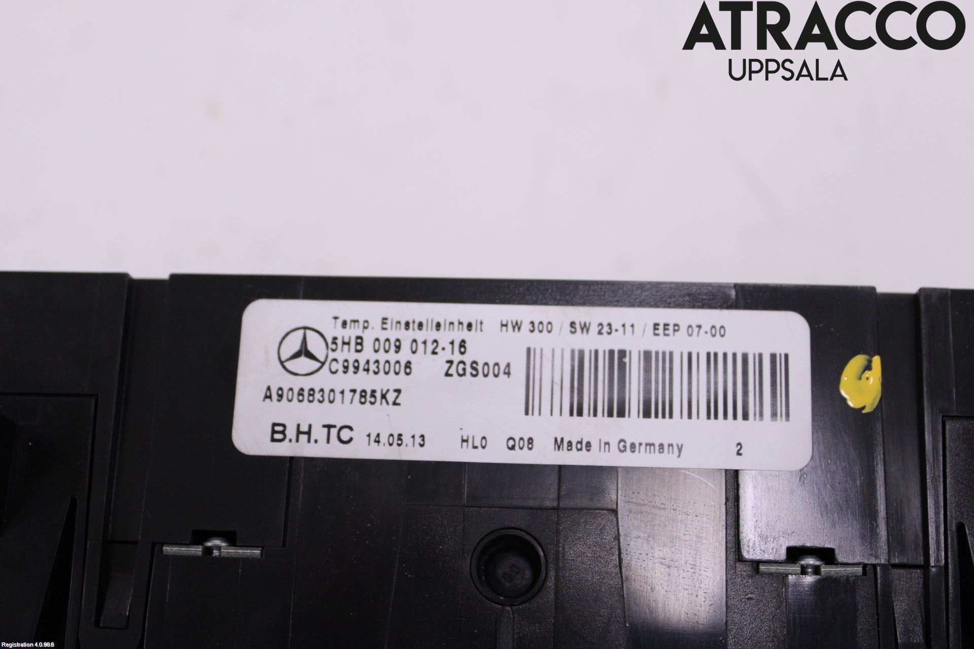 Mercedes-Benz MB SPRINTER (W906) 06-18 Varme Ac Kondenser-Kjøler
