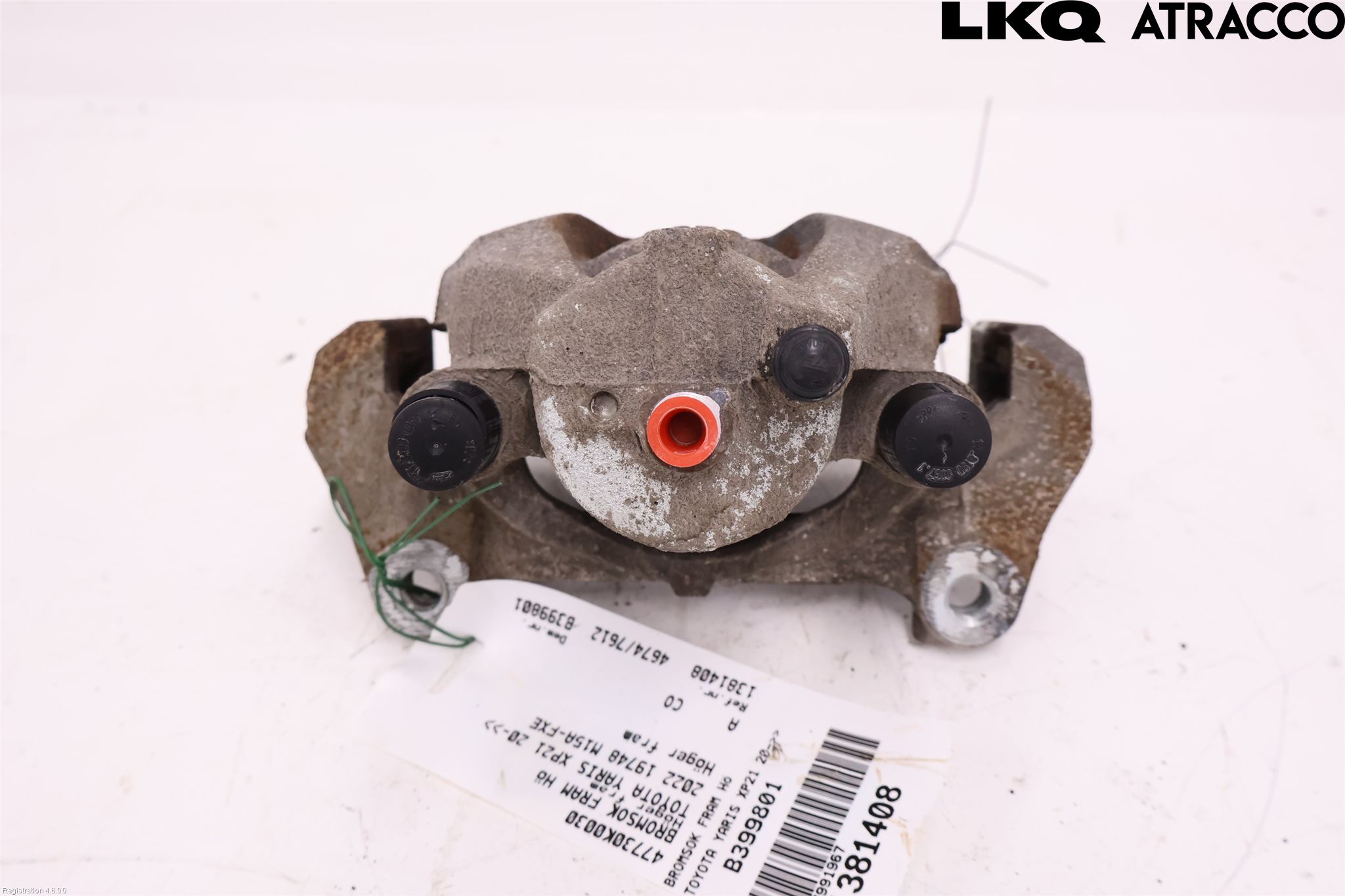 Toyota YARIS XP21 20- Bremsecaliper Foran Høyre