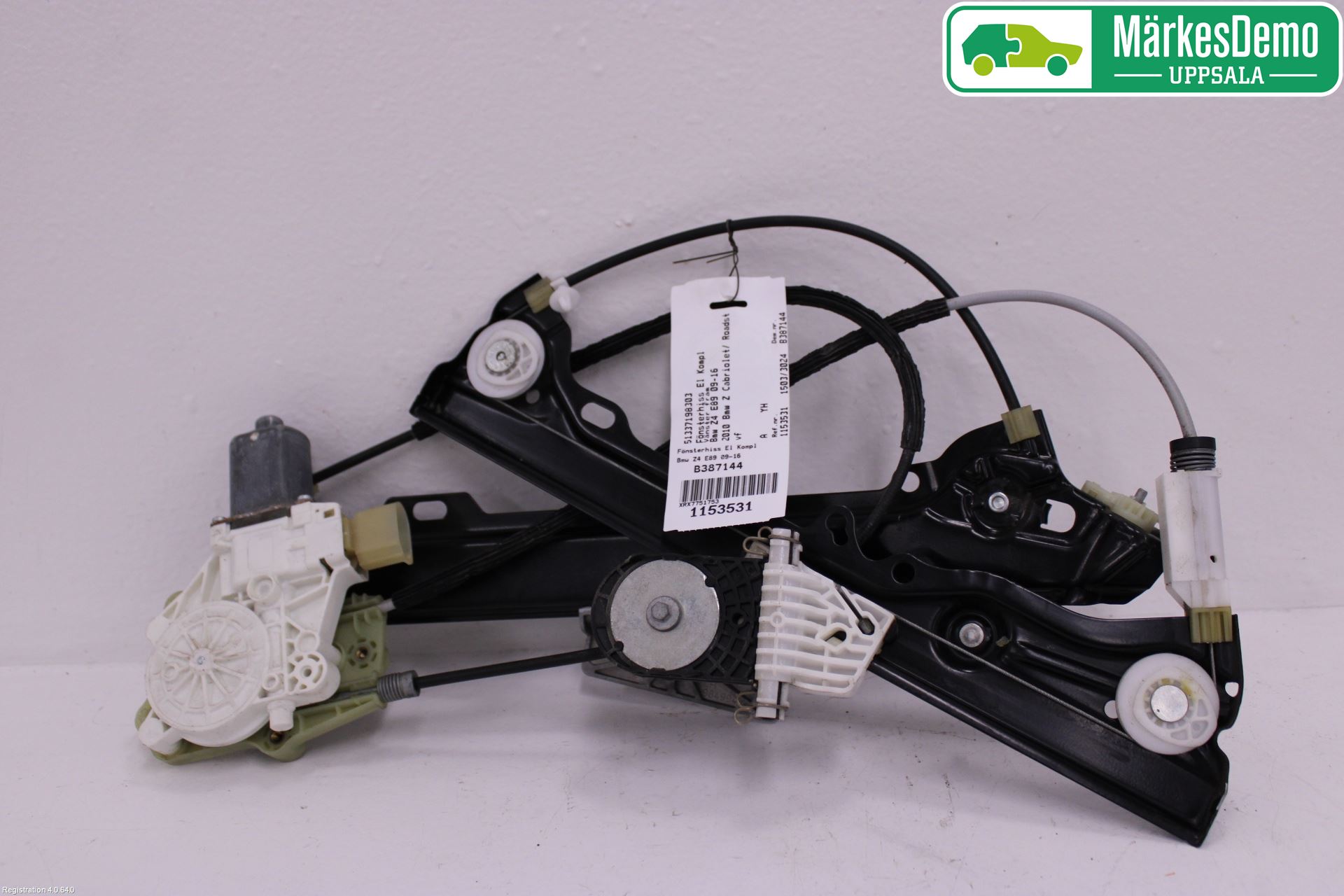 BMW Z4 E89 09-16 Vindusheis El Komp