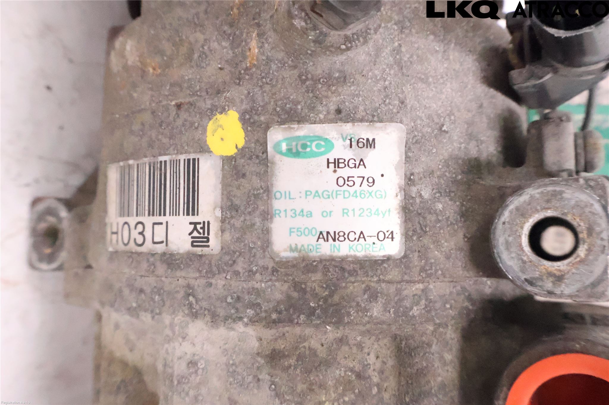 Kia CEED 06-12 Varme Ac Kompressor