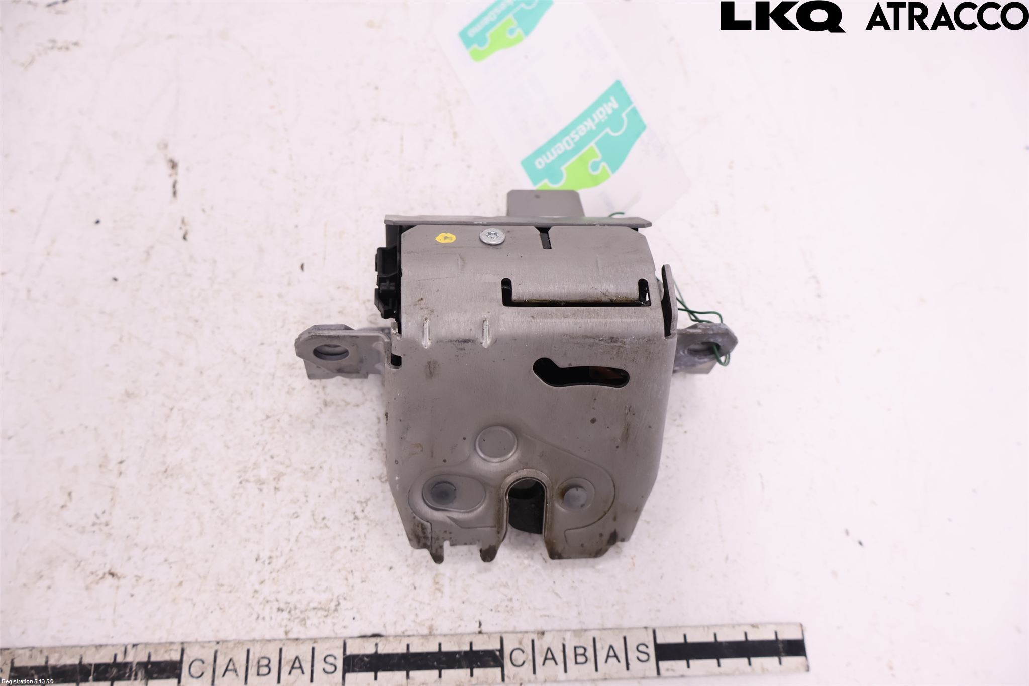 Volvo V70 08-13 Bakluke-Lokk Låsekasse