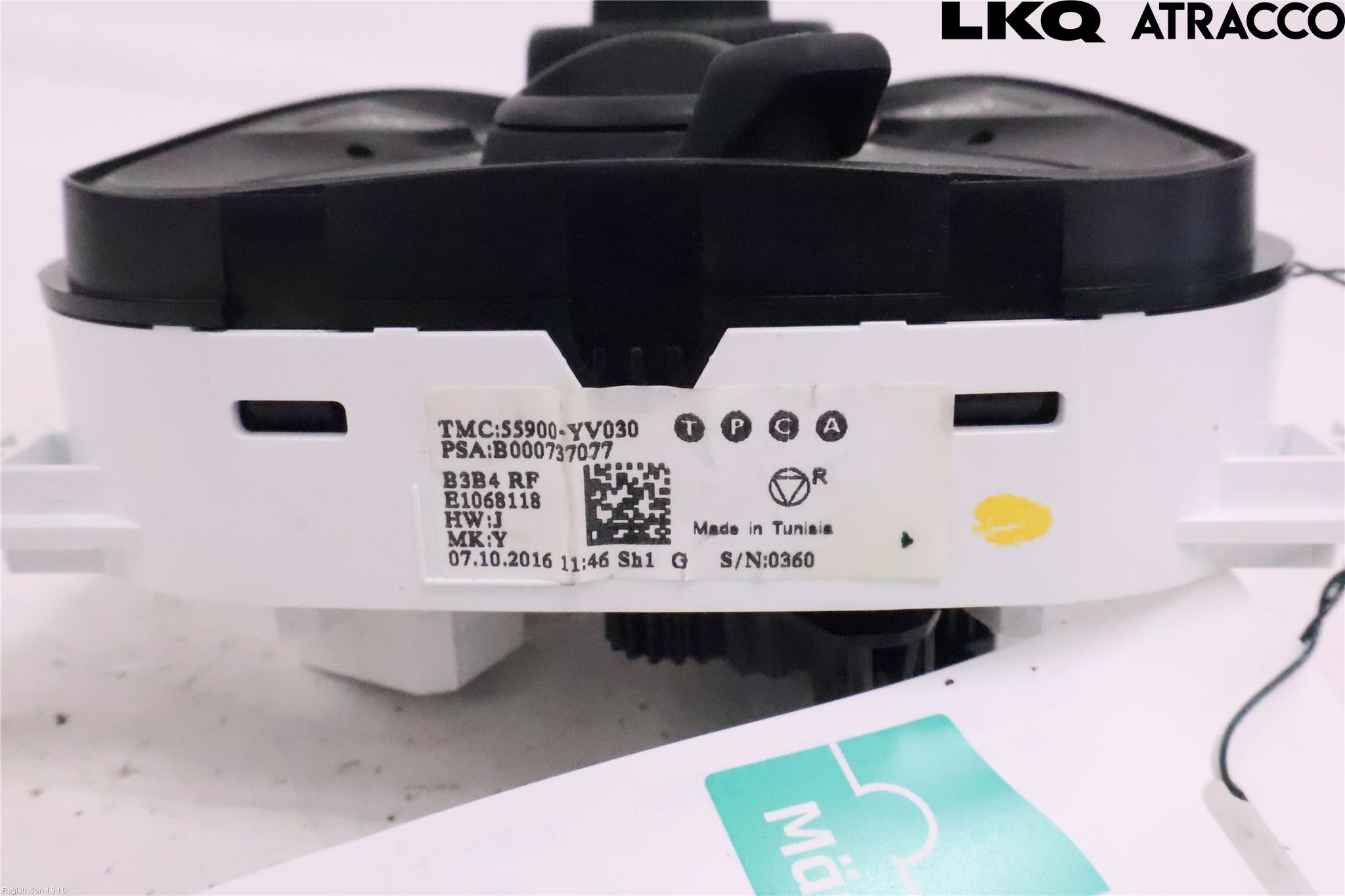 Toyota AYGO 15-21 Varme Ac Betjening-Display
