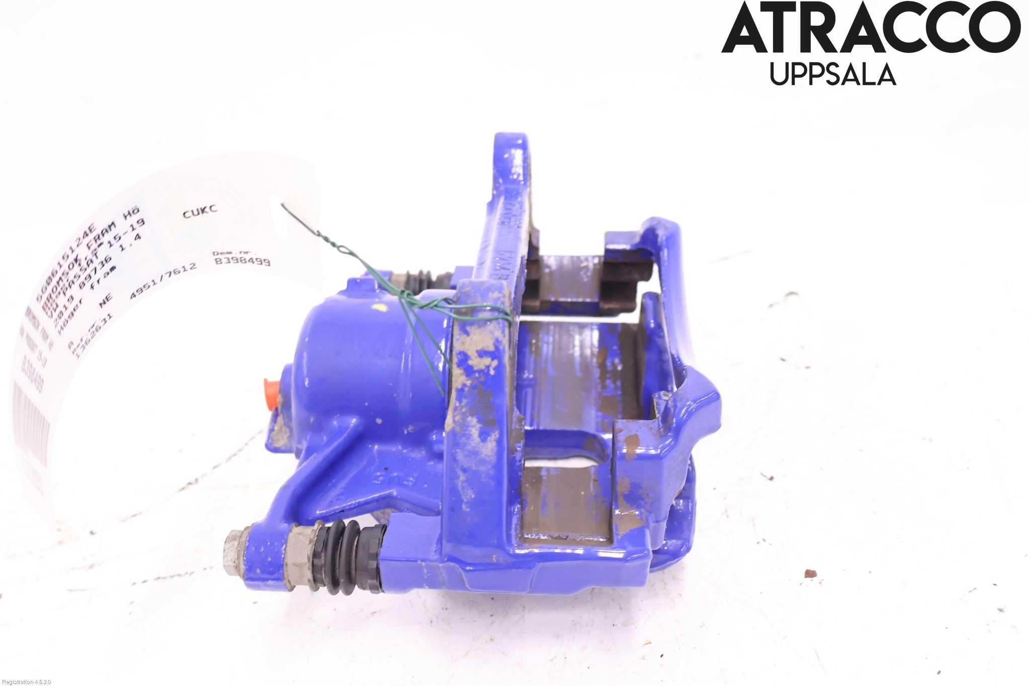 Volkswagen VW PASSAT 15-19 Bremsecaliper Foran Høyre