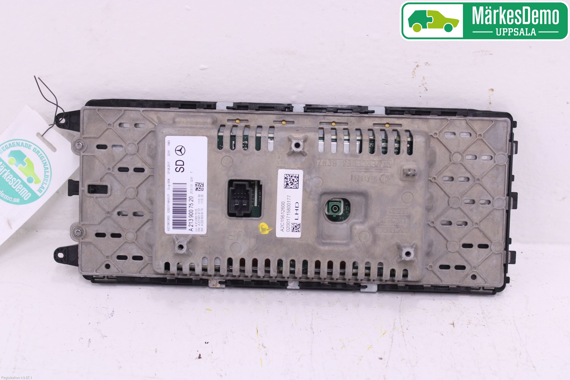Mercedes-Benz MB E-KLASS (W213) 16-23 Instr Skjerm Dvd-Gps-Ac-Tlf