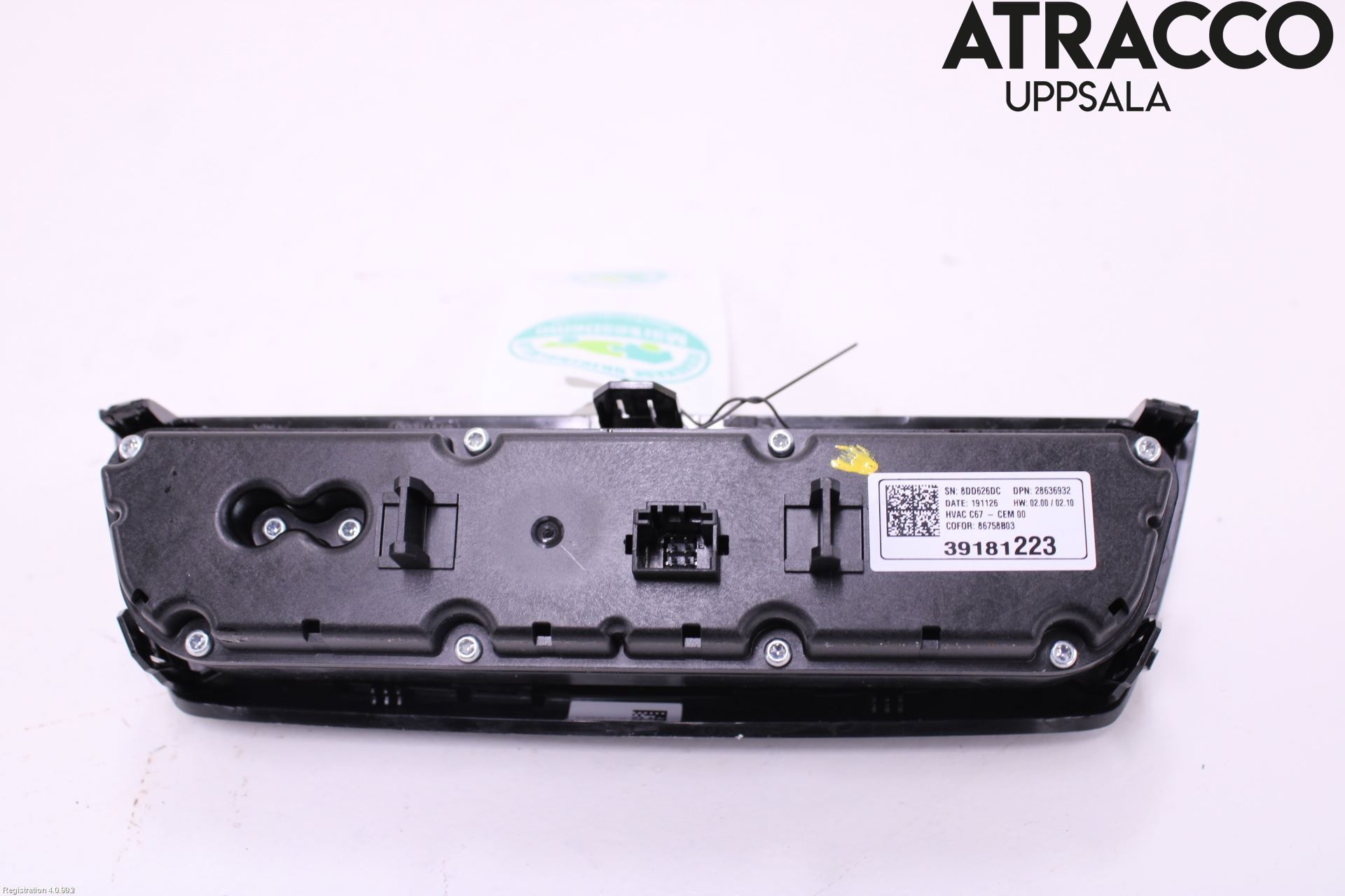 Opel CORSA F, CORSA-E 20- Varme Ac Betjening-Display