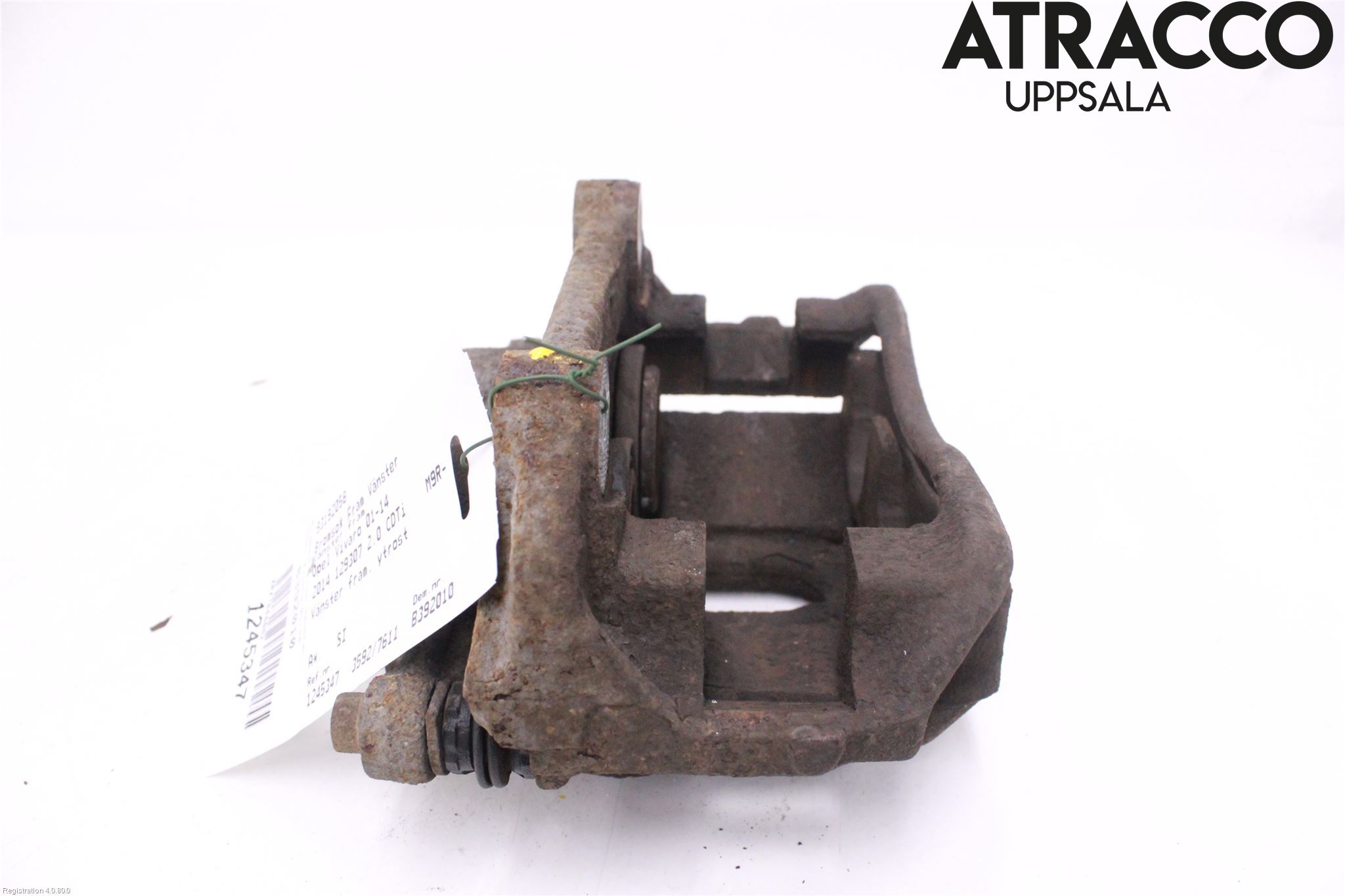 Opel VIVARO 01-14 Bremsecaliper Foran Venstre