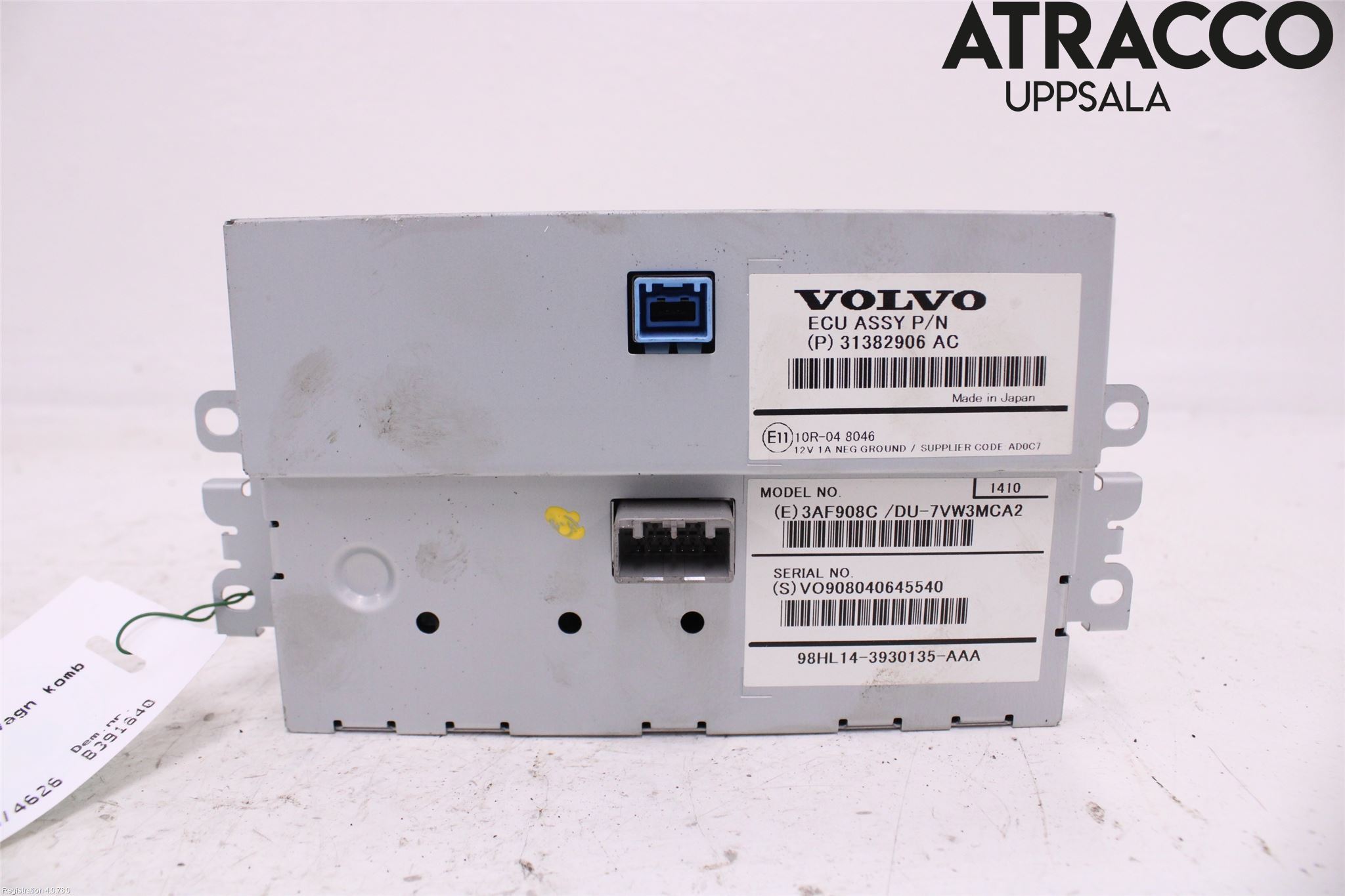 Volvo XC70 14-16 Instr Skjerm Dvd-Gps-Ac-Tlf